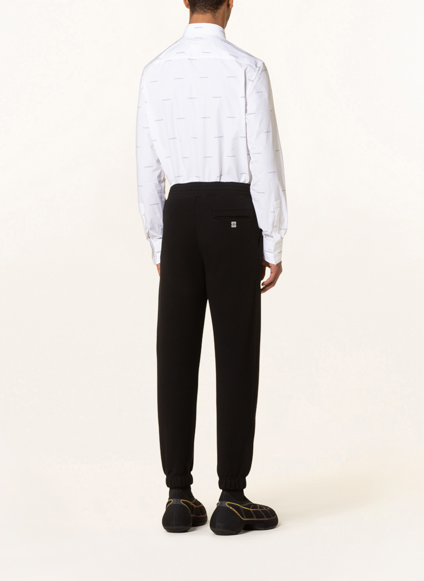 GIVENCHY Sweatpants, Color: BLACK/ WHITE (Image 3)