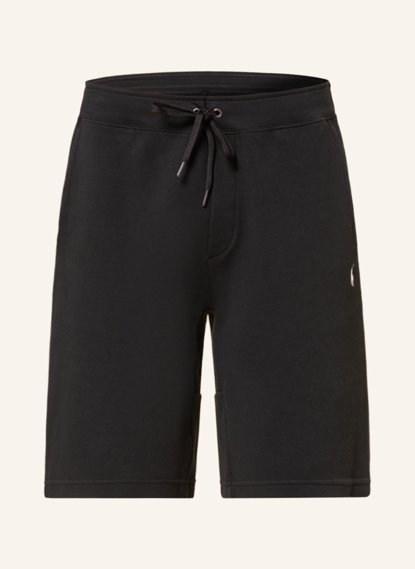 POLO RALPH LAUREN Sweat shorts, Color: BLACK (Image 1)