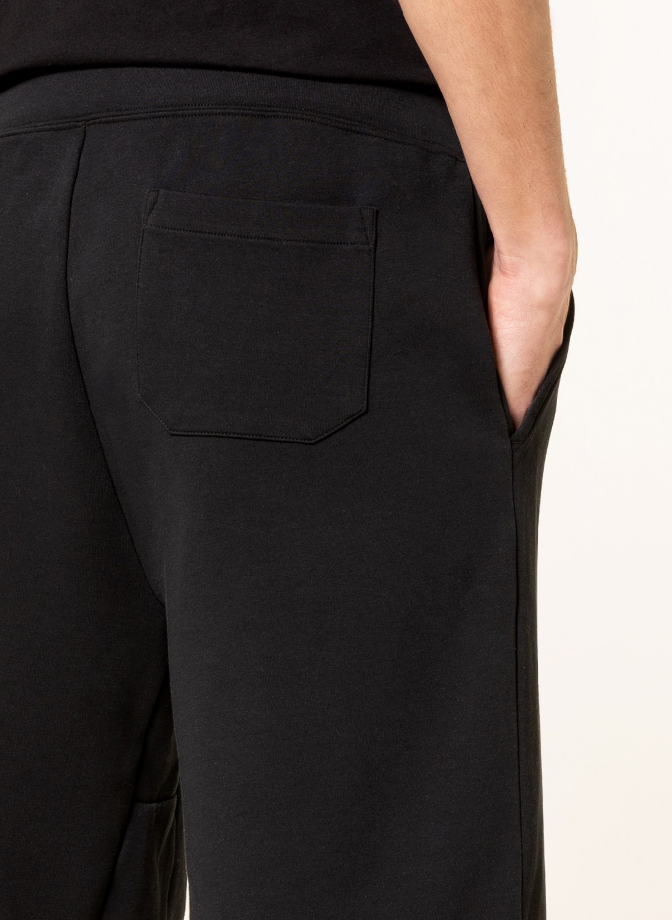 POLO RALPH LAUREN Sweat shorts, Color: BLACK (Image 6)