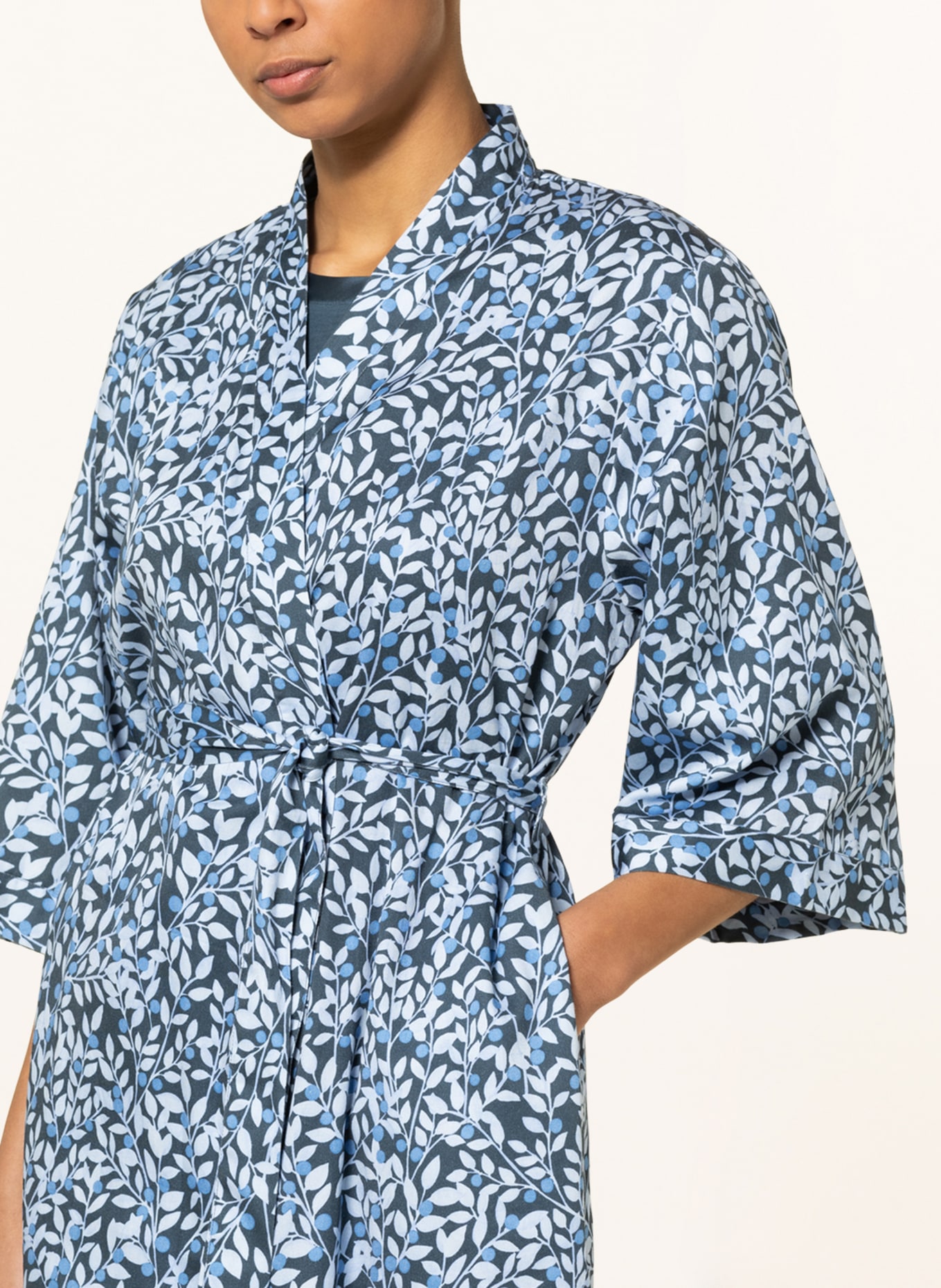 ESSENZA Damen-Kimono SARAI LENTHE , Farbe: HELLBLAU/ BLAU (Bild 4)