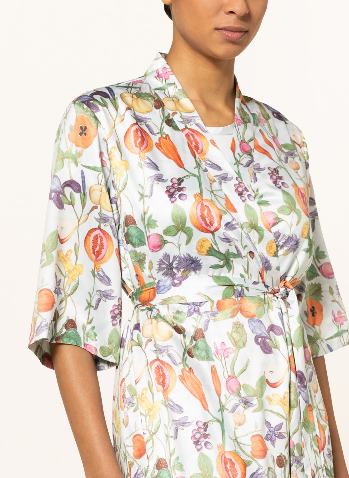 ESSENZA Damen-Kimono ILONA PHAEDRA, Farbe: HELLBLAU/ HELLGRÜN/ ORANGE (Bild 4)