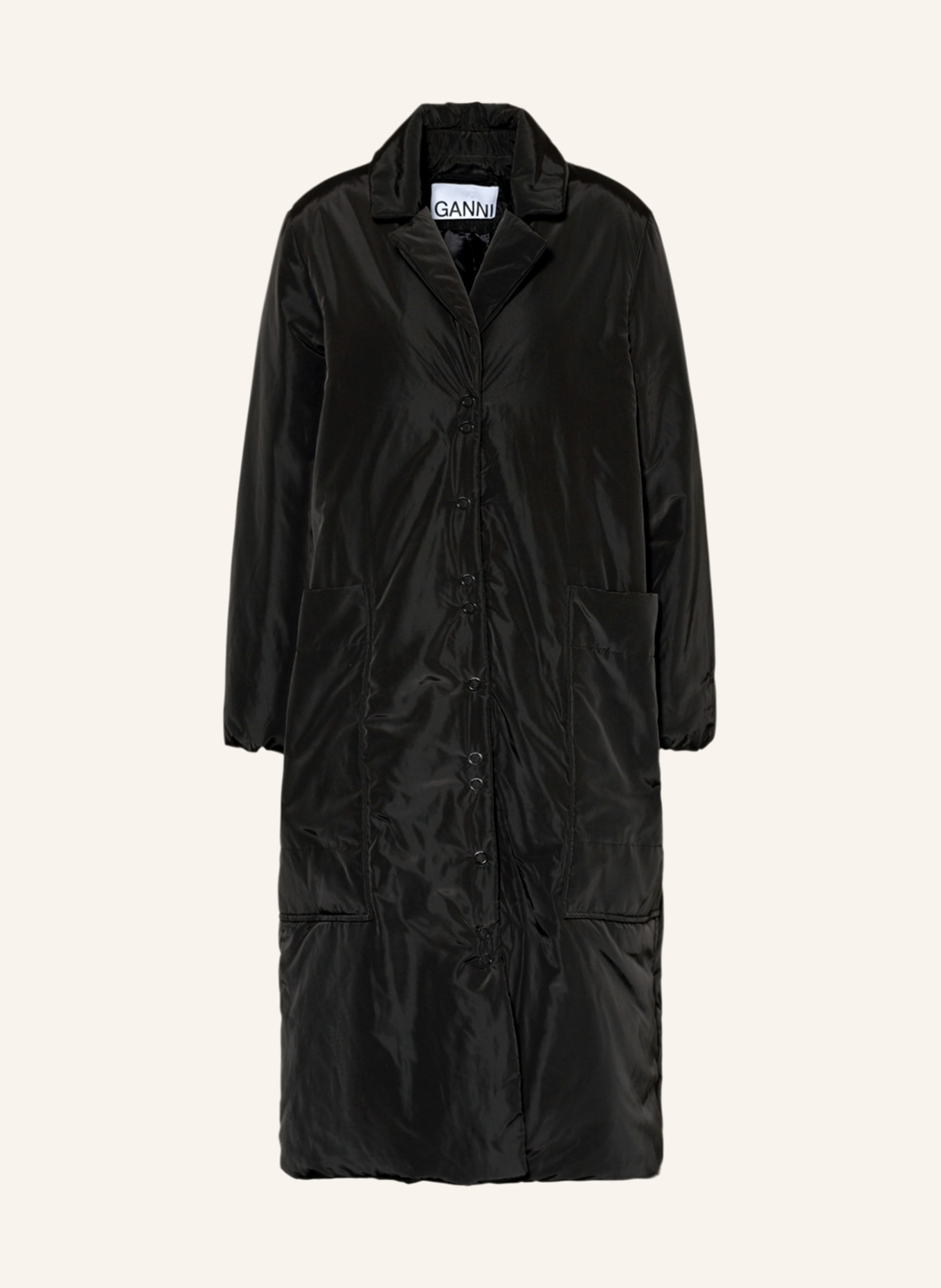 GANNI Coat , Color: BLACK (Image 1)