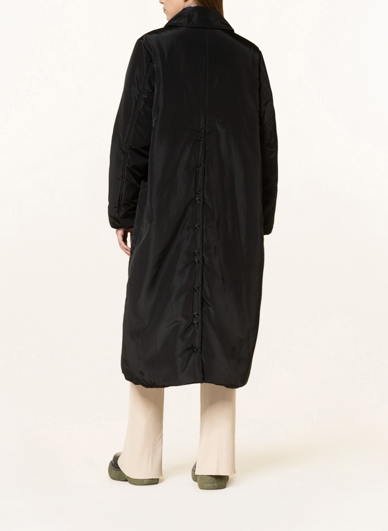 GANNI Coat , Color: BLACK (Image 3)
