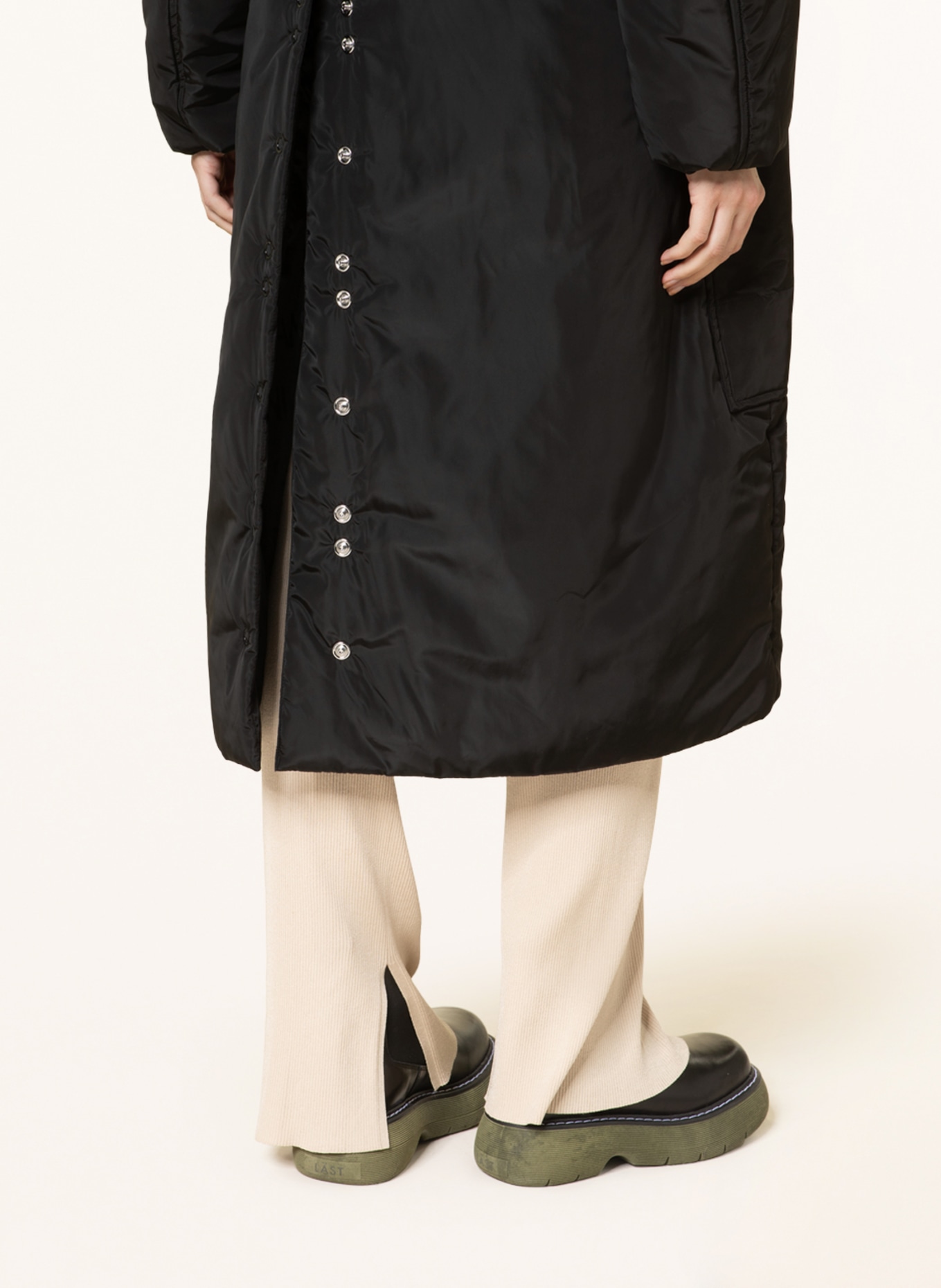 GANNI Coat , Color: BLACK (Image 4)