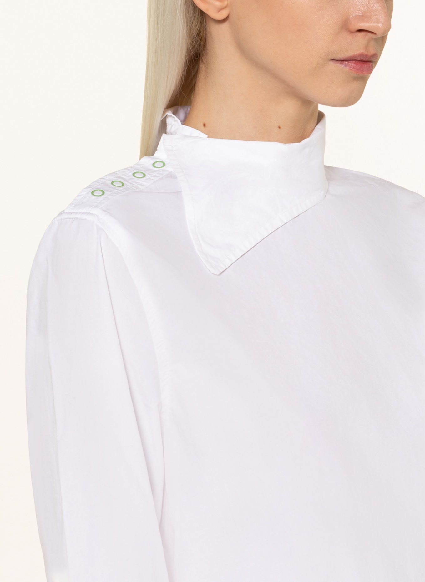 GANNI Shirt blouse , Color: WHITE (Image 4)