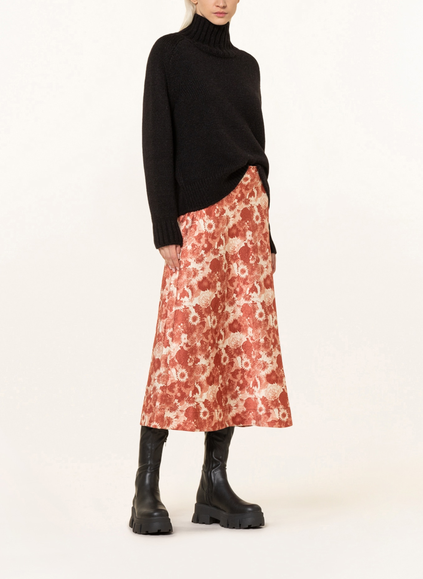 GANNI Skirt , Color: DARK ORANGE (Image 2)