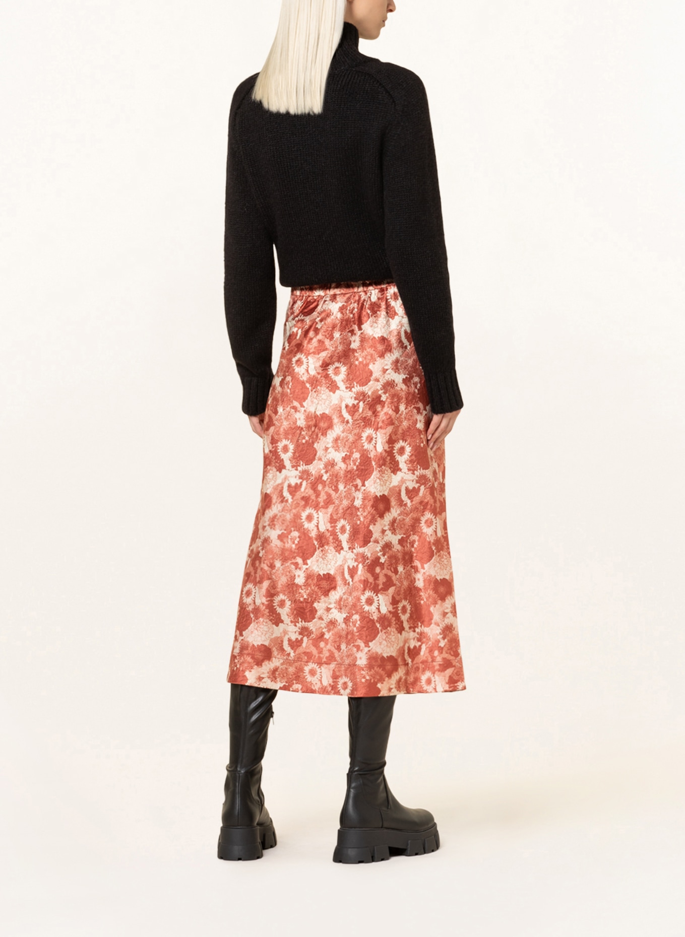 GANNI Skirt , Color: DARK ORANGE (Image 3)