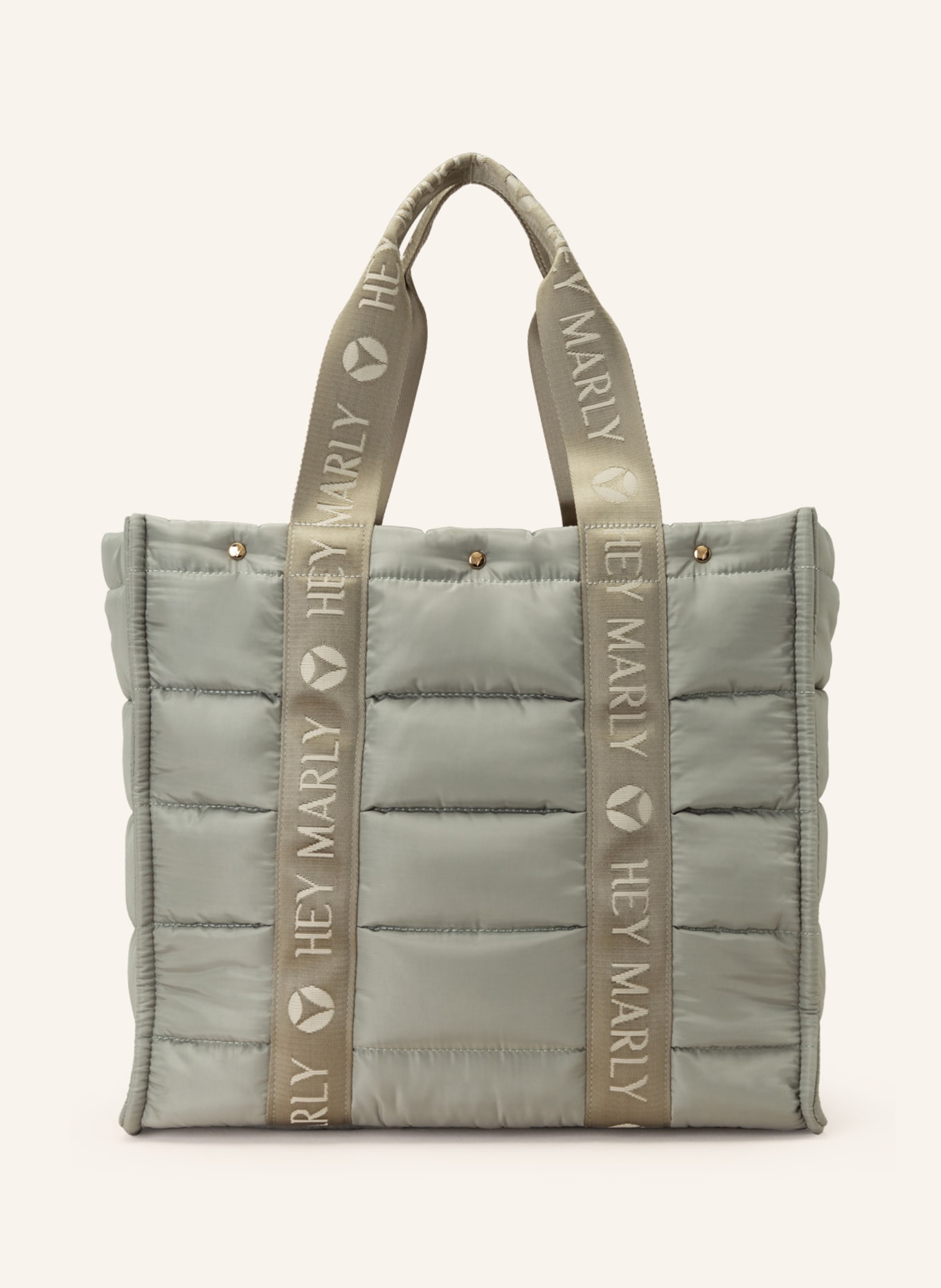 HEY MARLY Shopper, Color: LIGHT GREEN (Image 1)