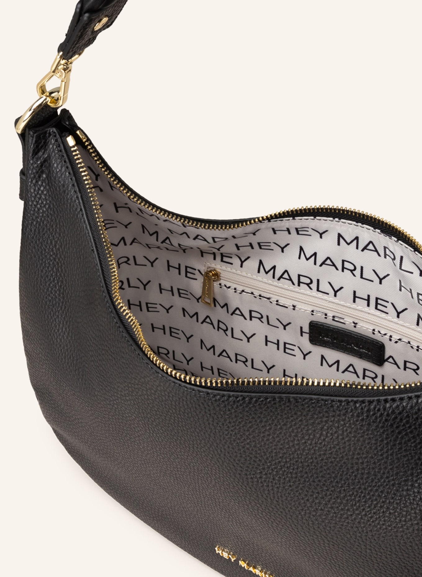 HEY MARLY Handtasche, Farbe: SCHWARZ (Bild 3)