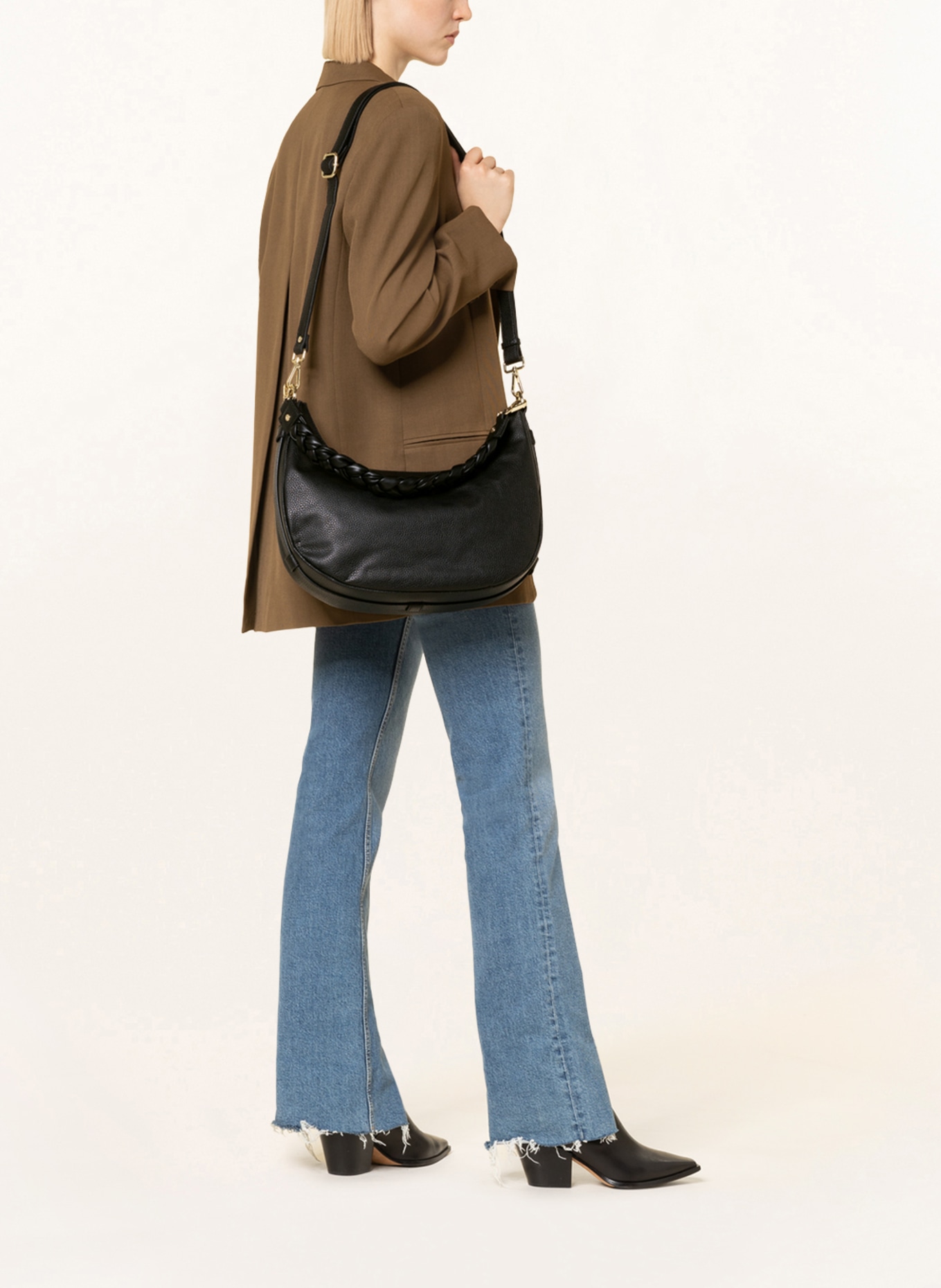 HEY MARLY Handbag, Color: BLACK (Image 4)