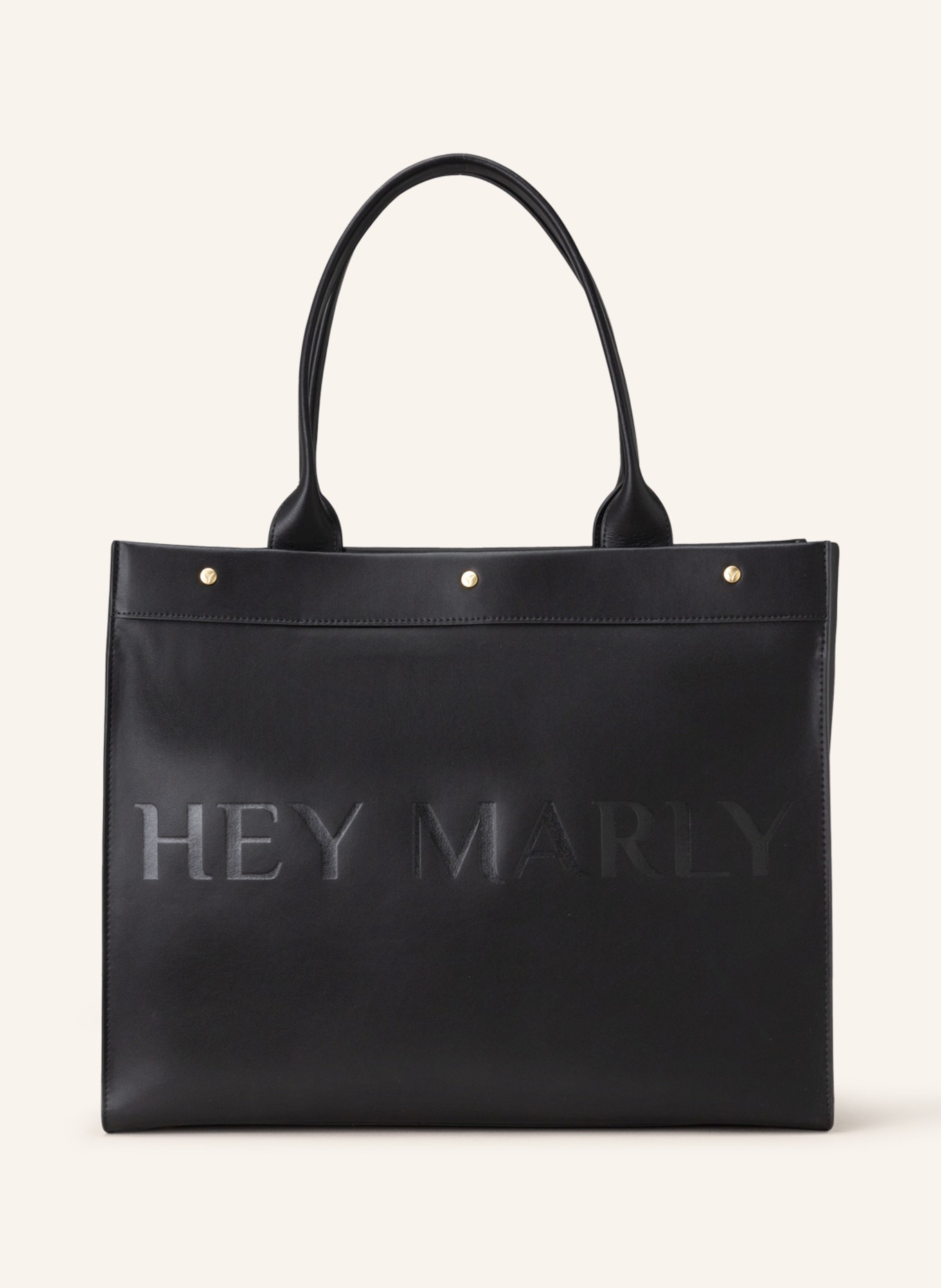 HEY MARLY Shopper, Color: BLACK (Image 1)