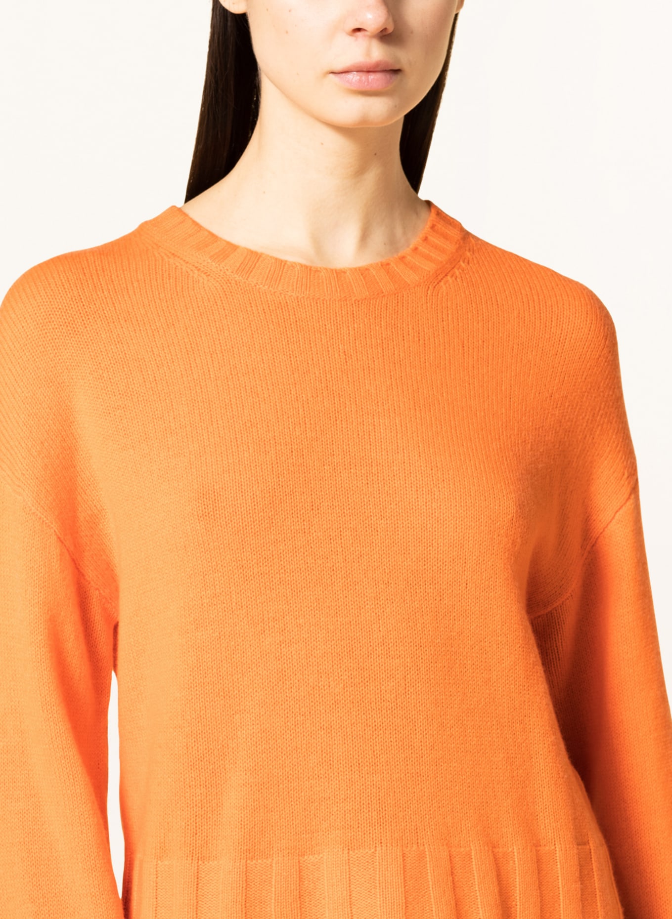 ALLUDE Sweater with cashmere, Color: ORANGE (Image 4)