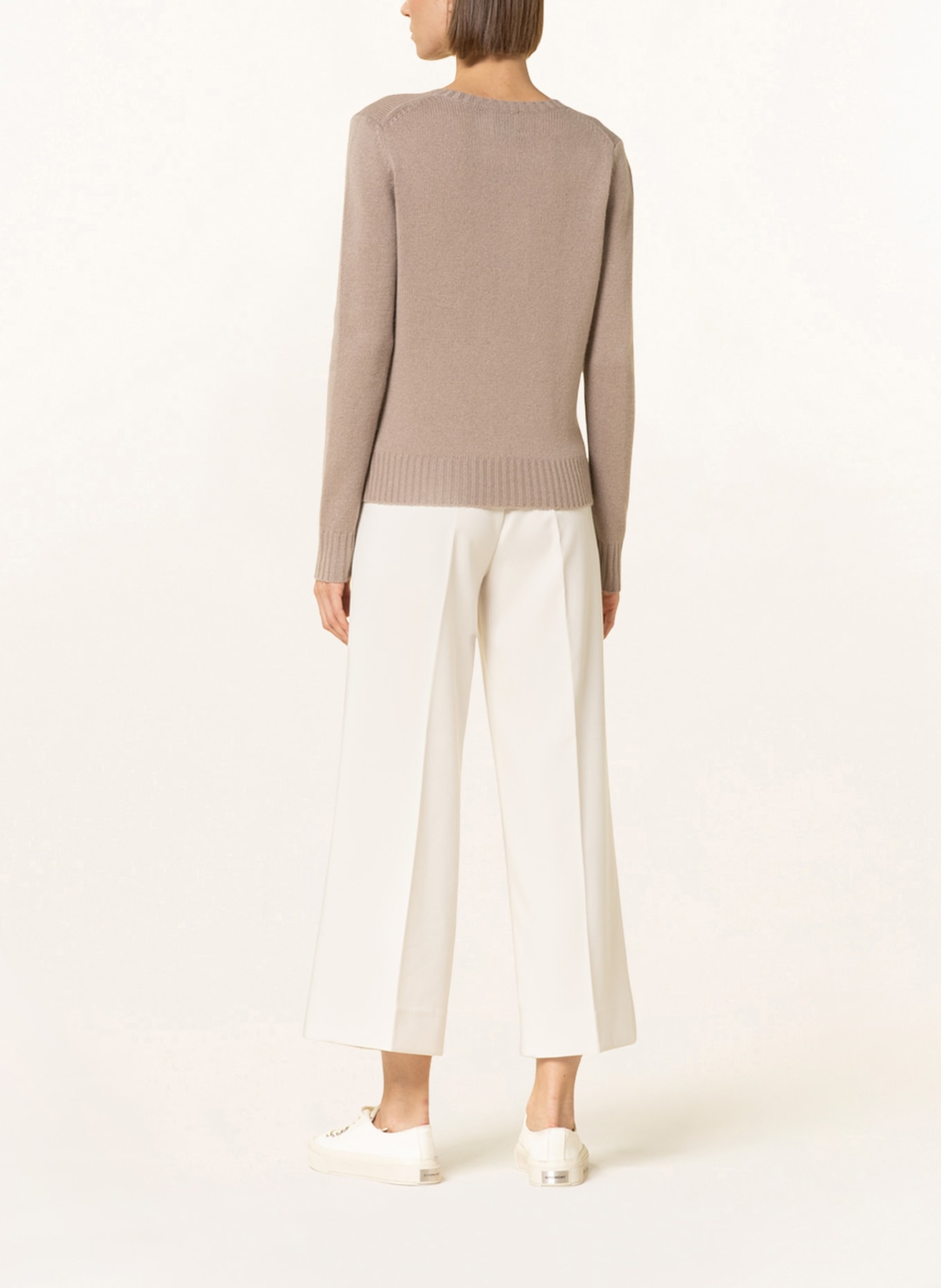 ALLUDE Cashmere sweater, Color: TAUPE (Image 3)