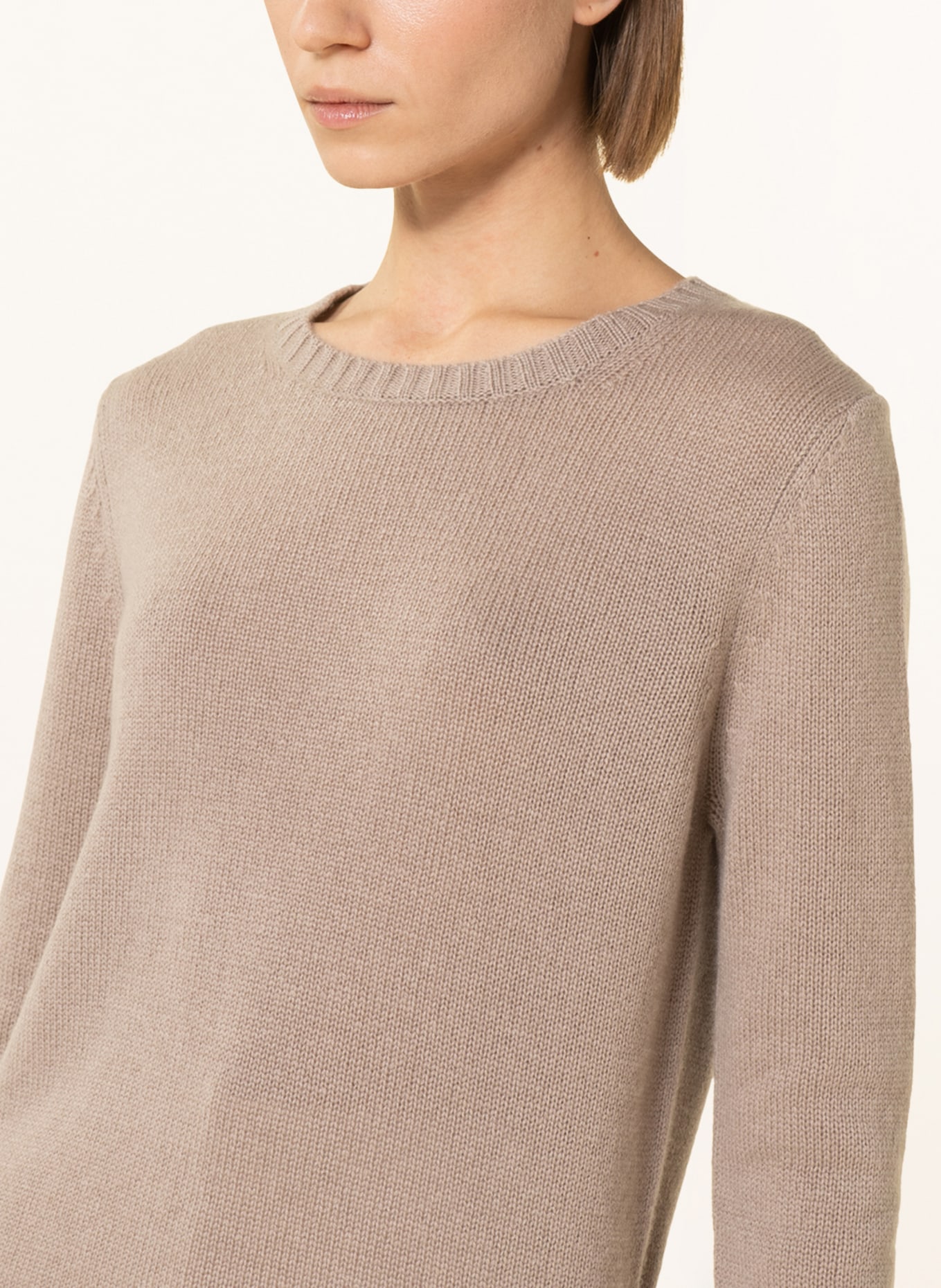 ALLUDE Cashmere sweater, Color: TAUPE (Image 4)