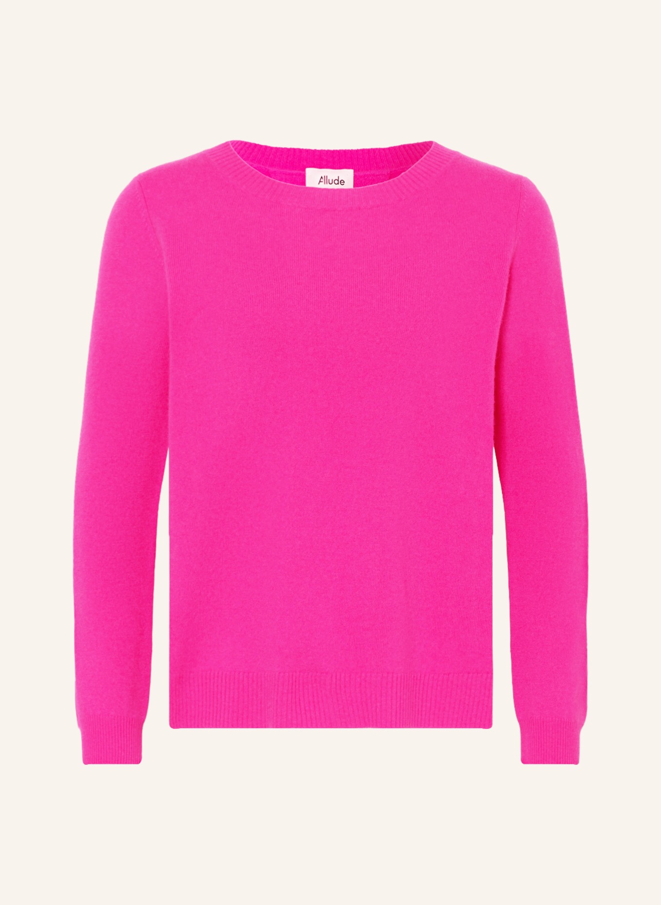 ALLUDE Sweater with cashmere , Color: PINK (Image 1)
