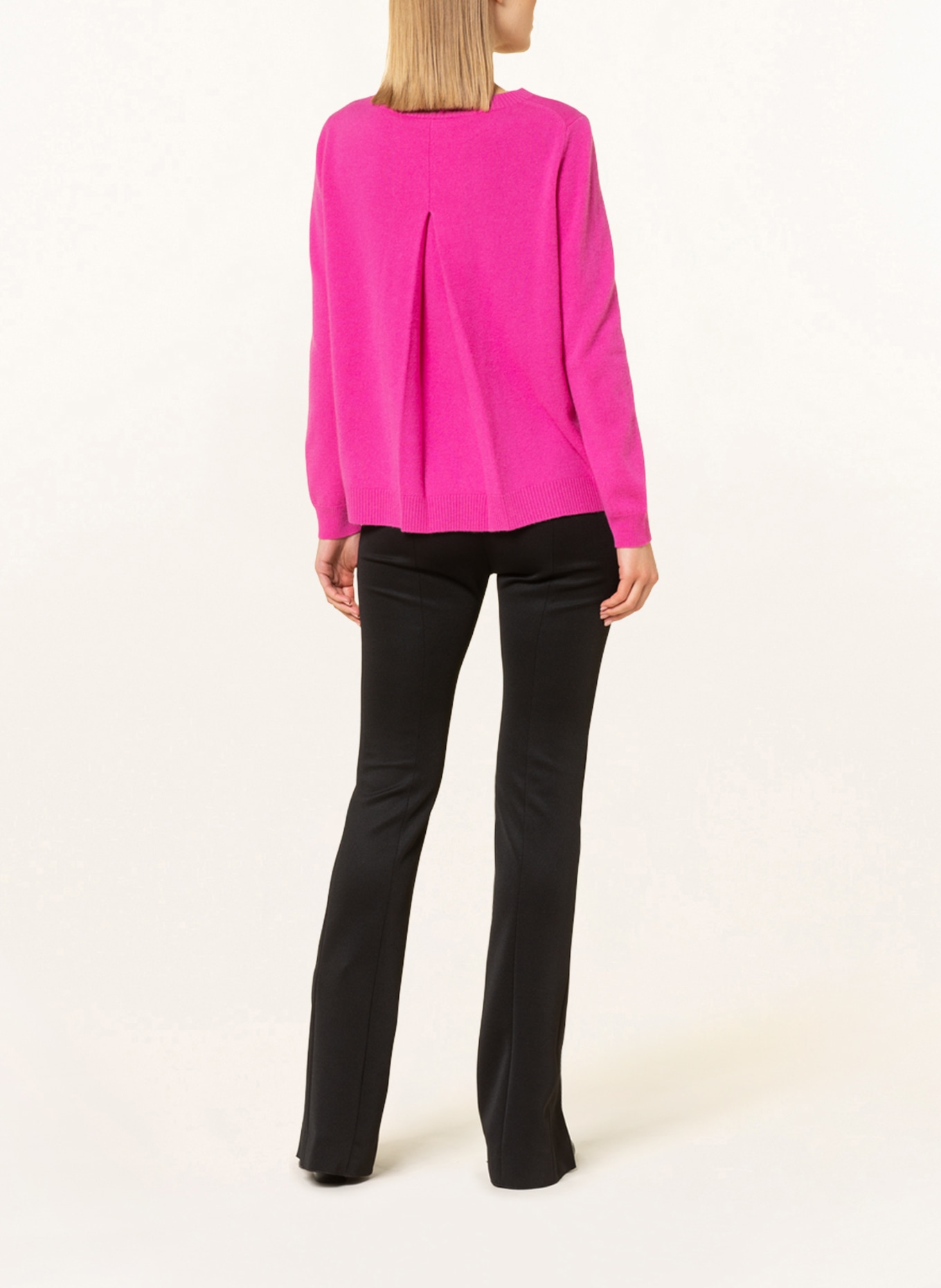 ALLUDE Sweater with cashmere , Color: PINK (Image 3)