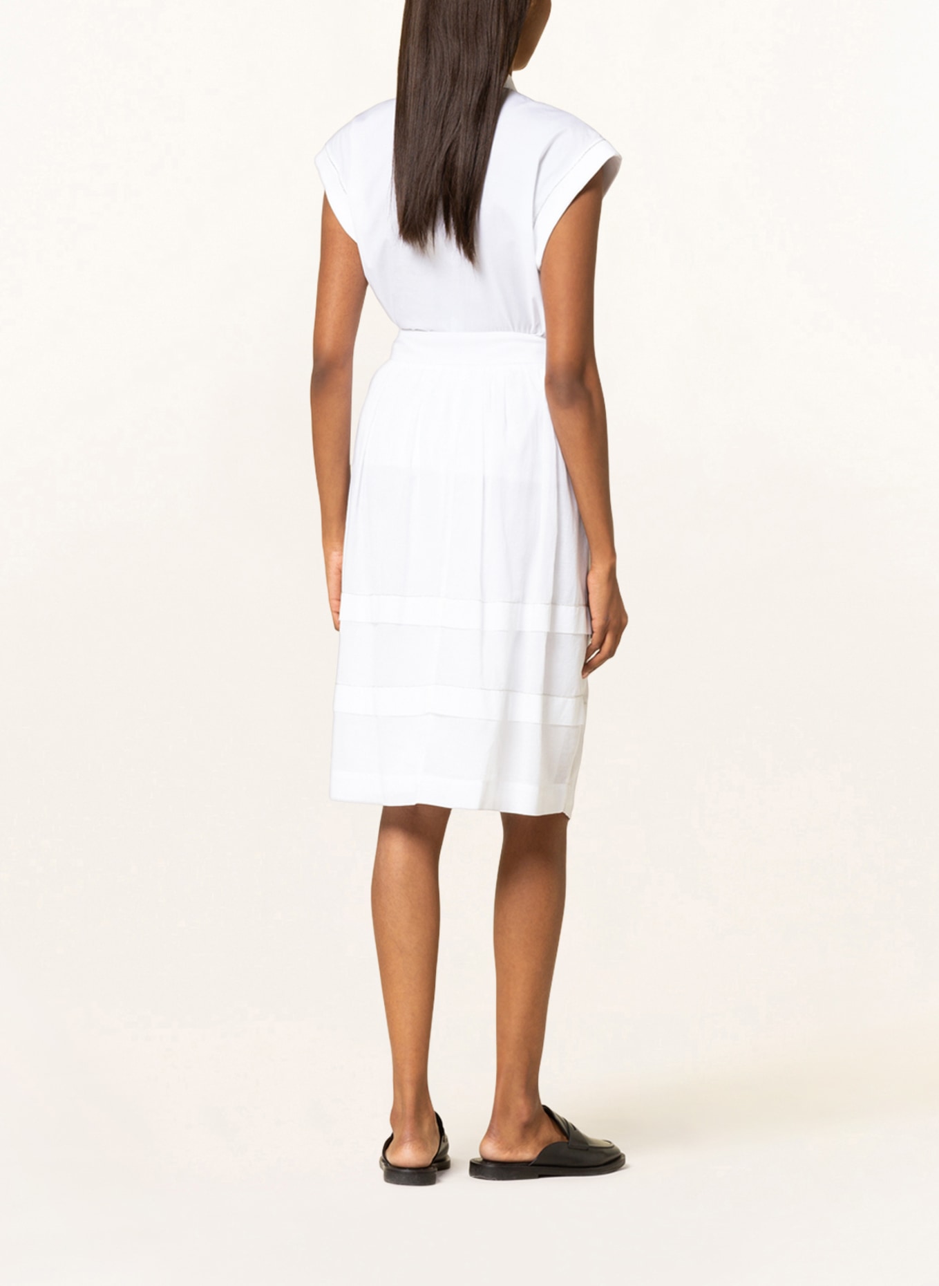 PESERICO Skirt, Color: WHITE (Image 3)