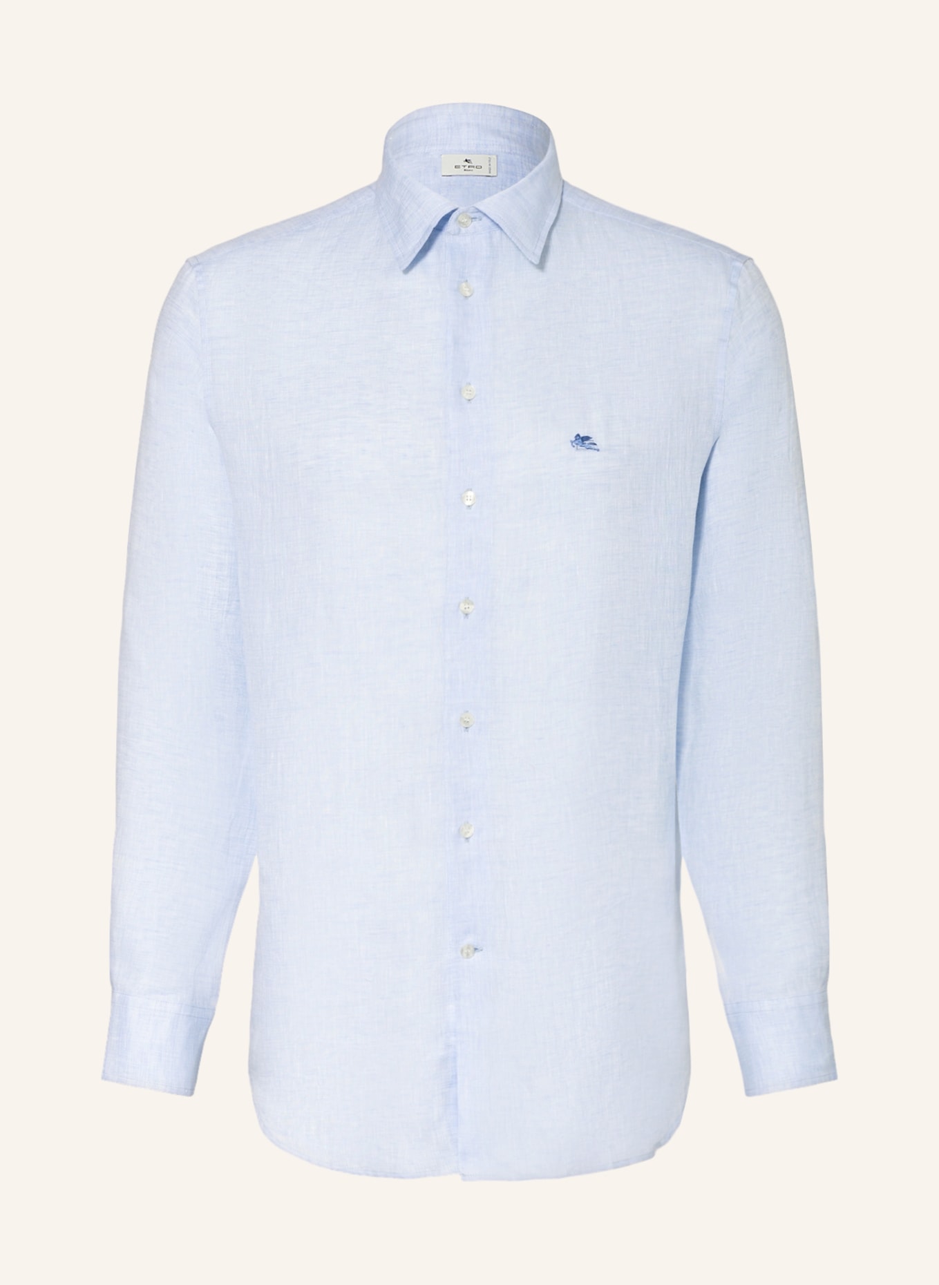 ETRO Linen shirt slim fit , Color: LIGHT BLUE (Image 1)