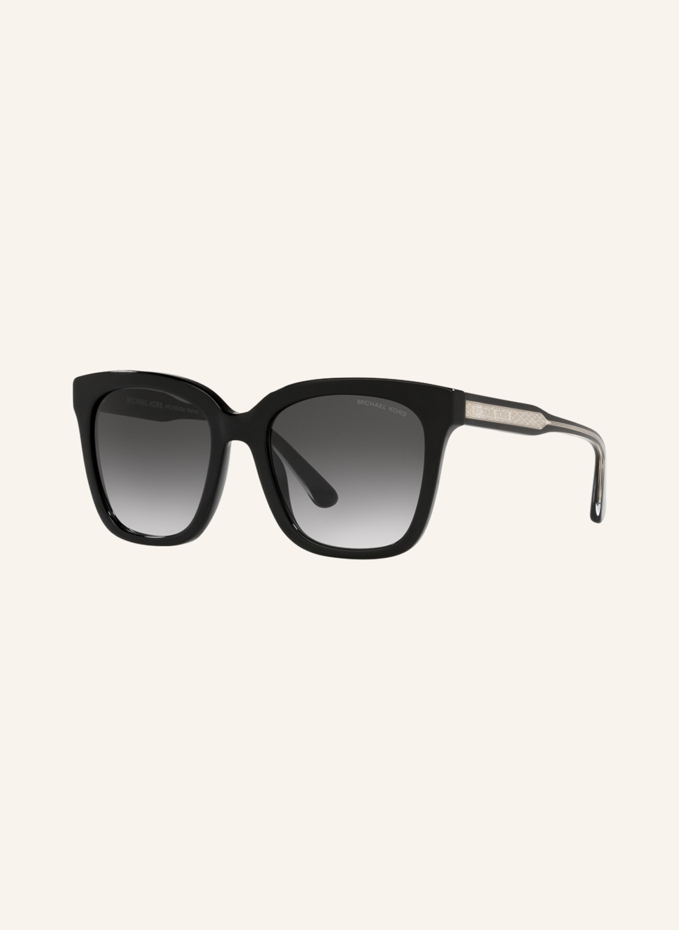 MICHAEL KORS Sunglasses MK2163 SAN MARINO, Color: 30058G - BLACK/GRAY GRADIENT (Image 1)