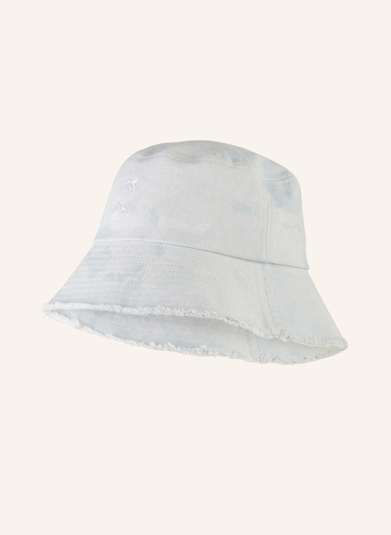 FUNKY_CARE Bucket hat , Color: LIGHT BLUE/ WHITE (Image 1)