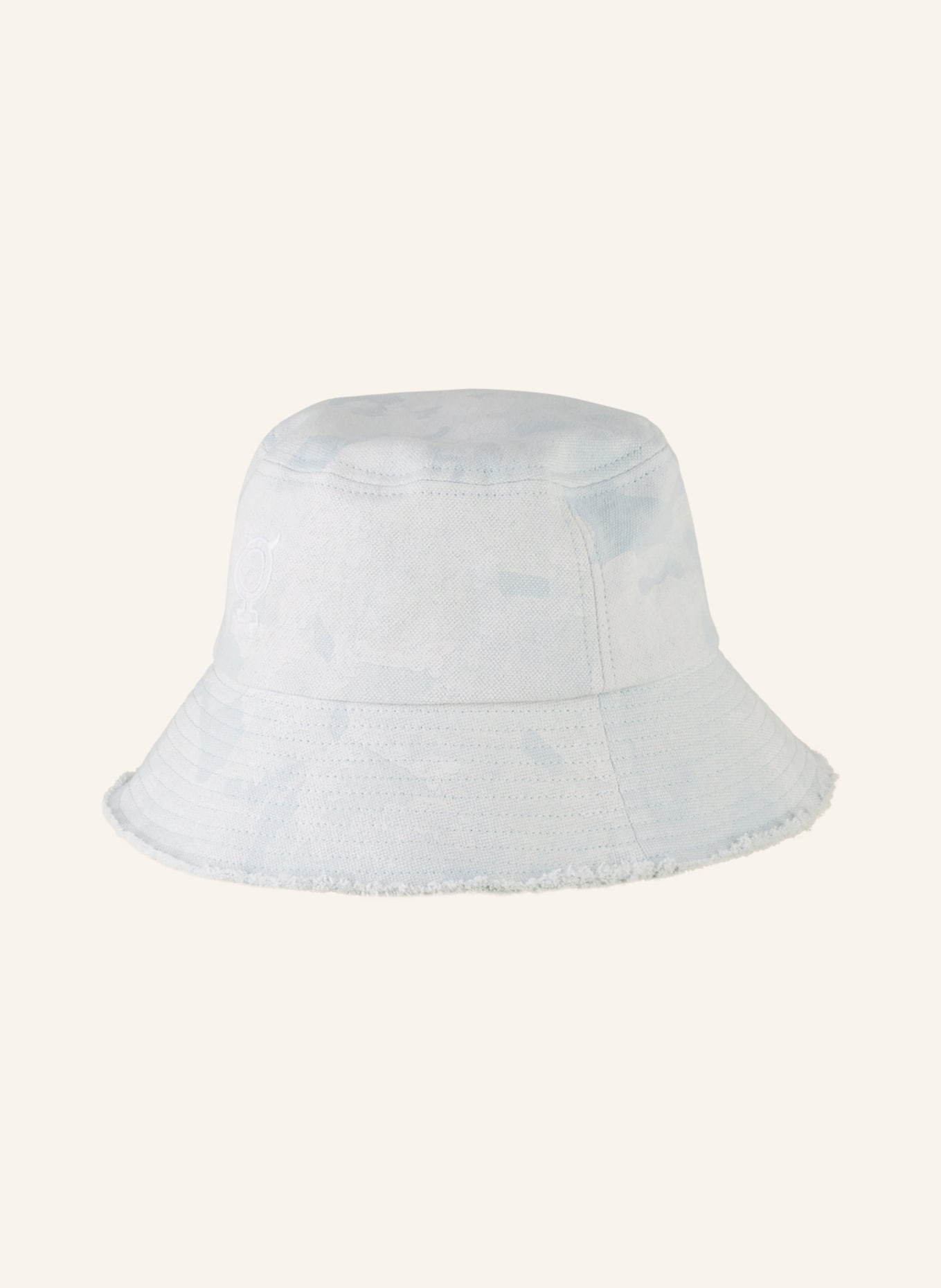 FUNKY_CARE Bucket hat , Color: LIGHT BLUE/ WHITE (Image 2)
