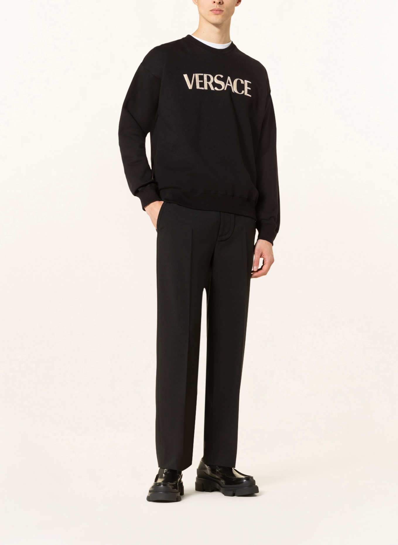 VERSACE Sweatshirt , Color: BLACK (Image 2)