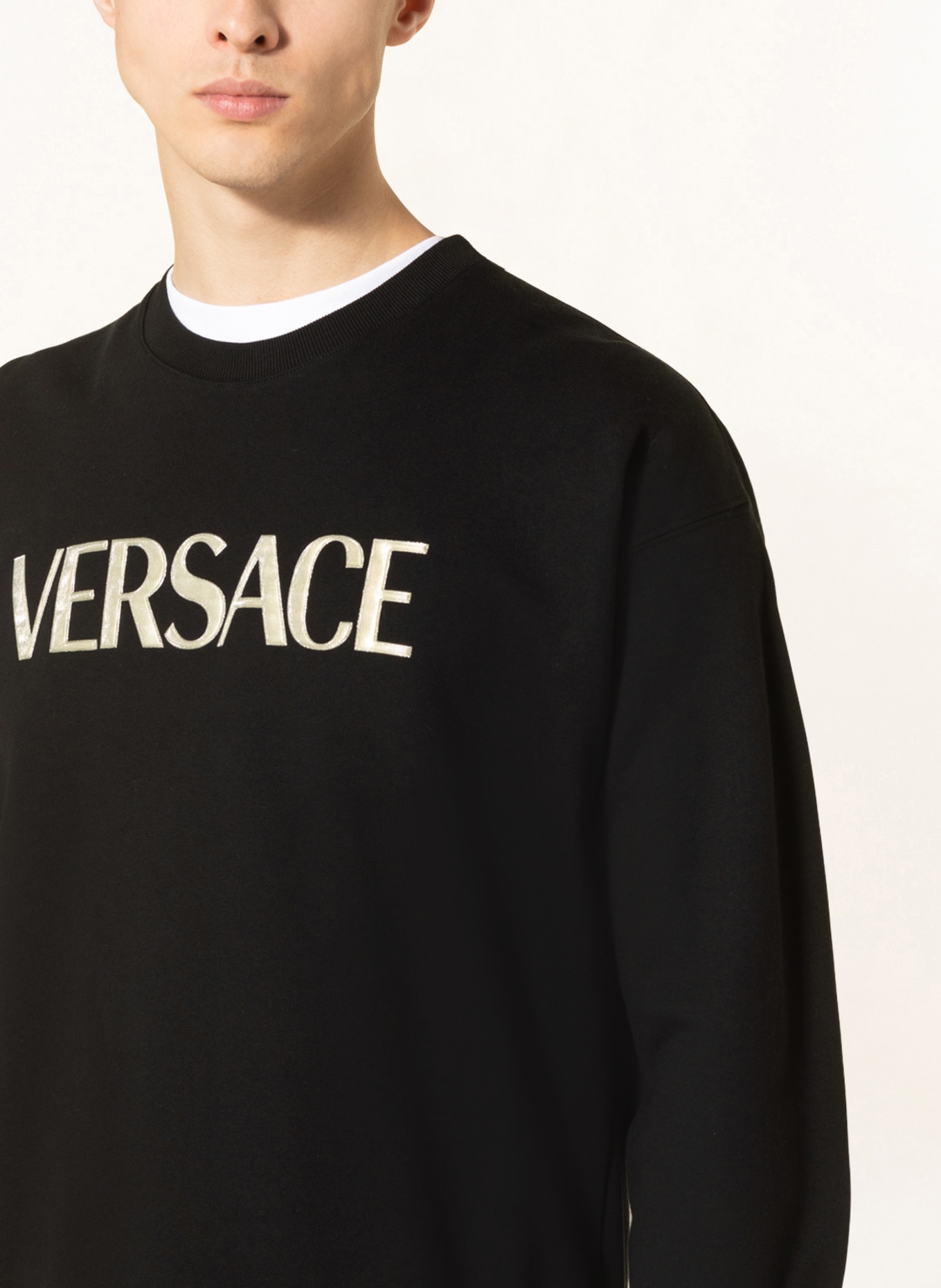 VERSACE Sweatshirt , Color: BLACK (Image 4)