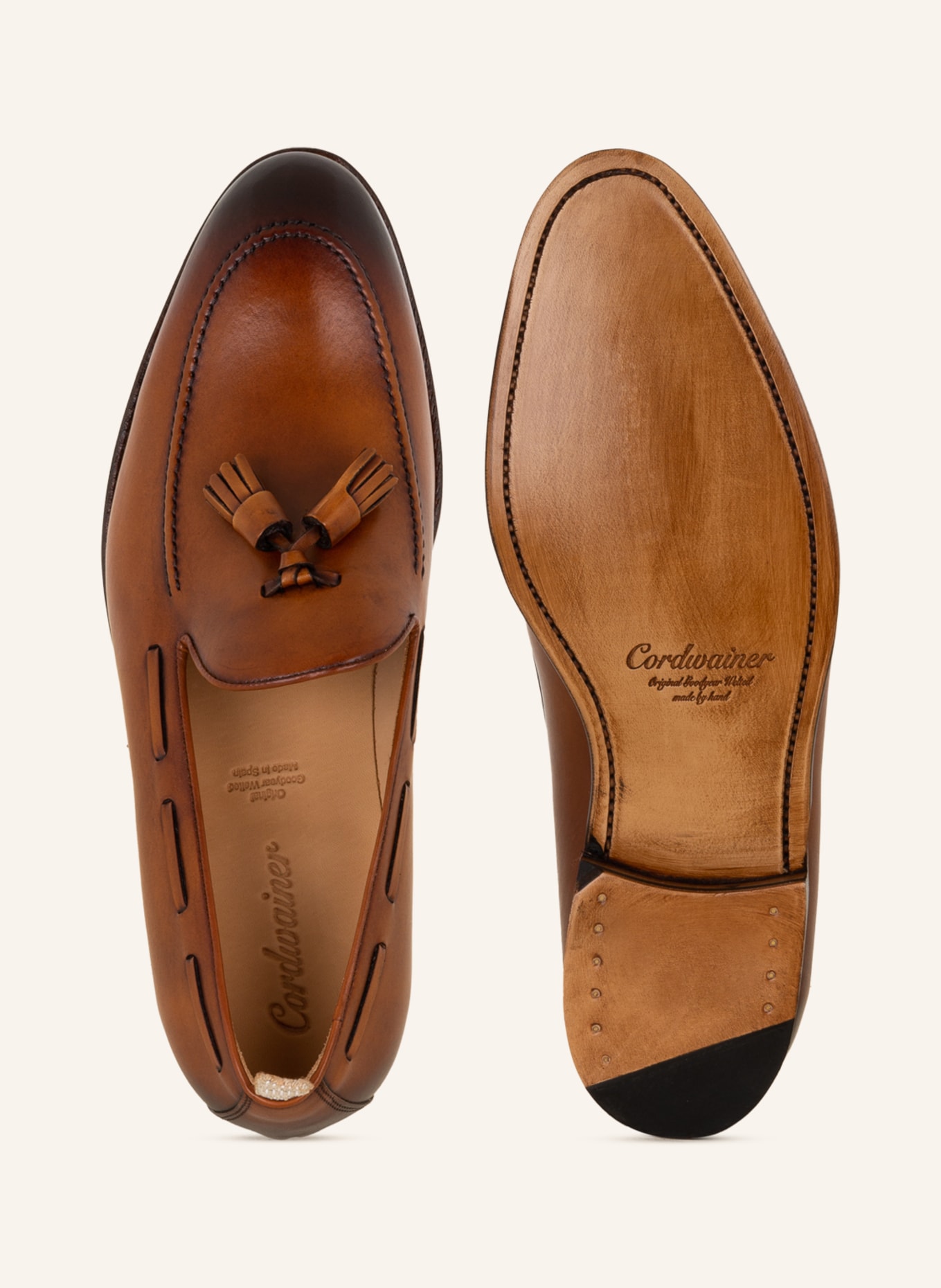 Cordwainer Loafers, Color: BROWN (Image 5)