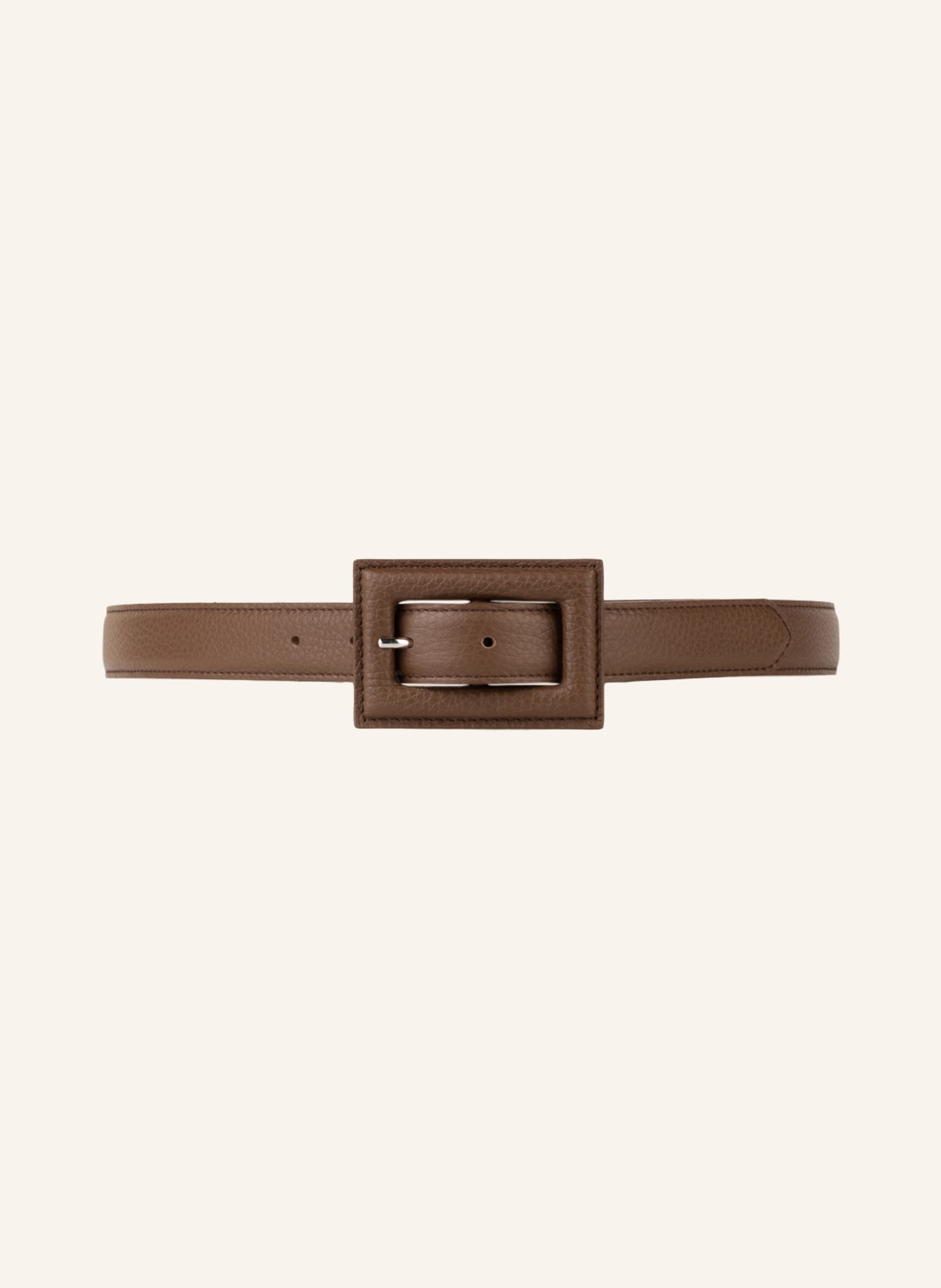 windsor. Leather belt, Color: BROWN (Image 2)