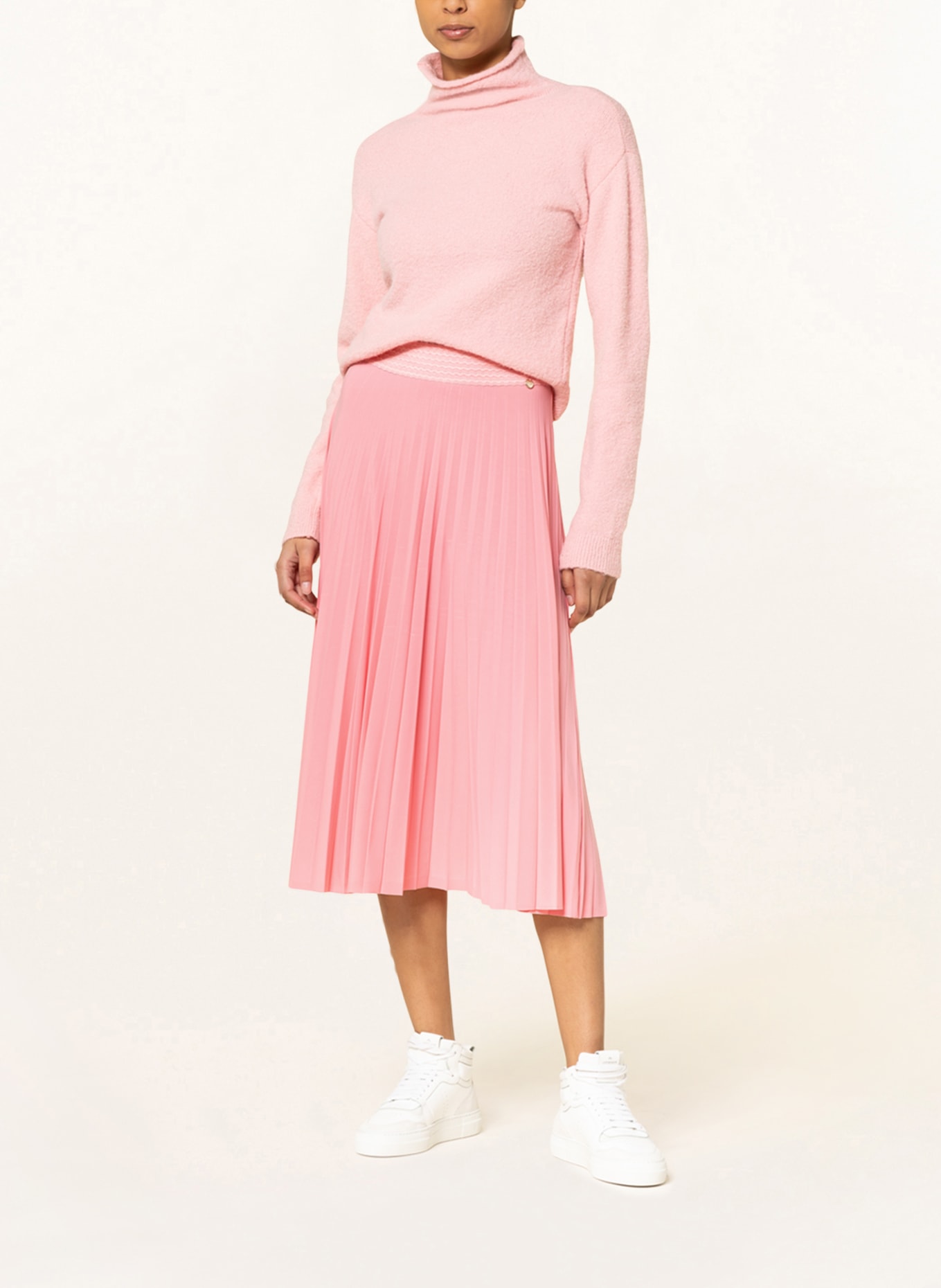 rich&royal Pleated skirt, Color: PINK (Image 2)