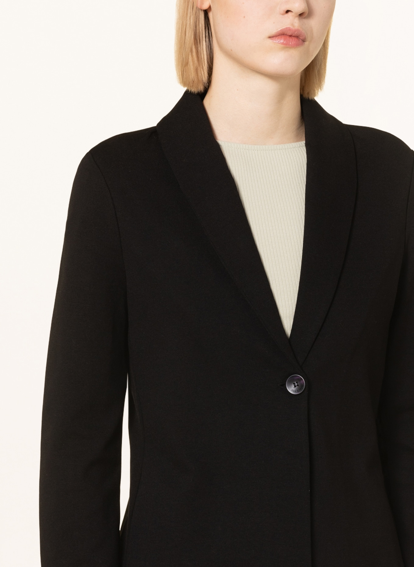 rich&royal Jersey blazer , Color: BLACK (Image 4)
