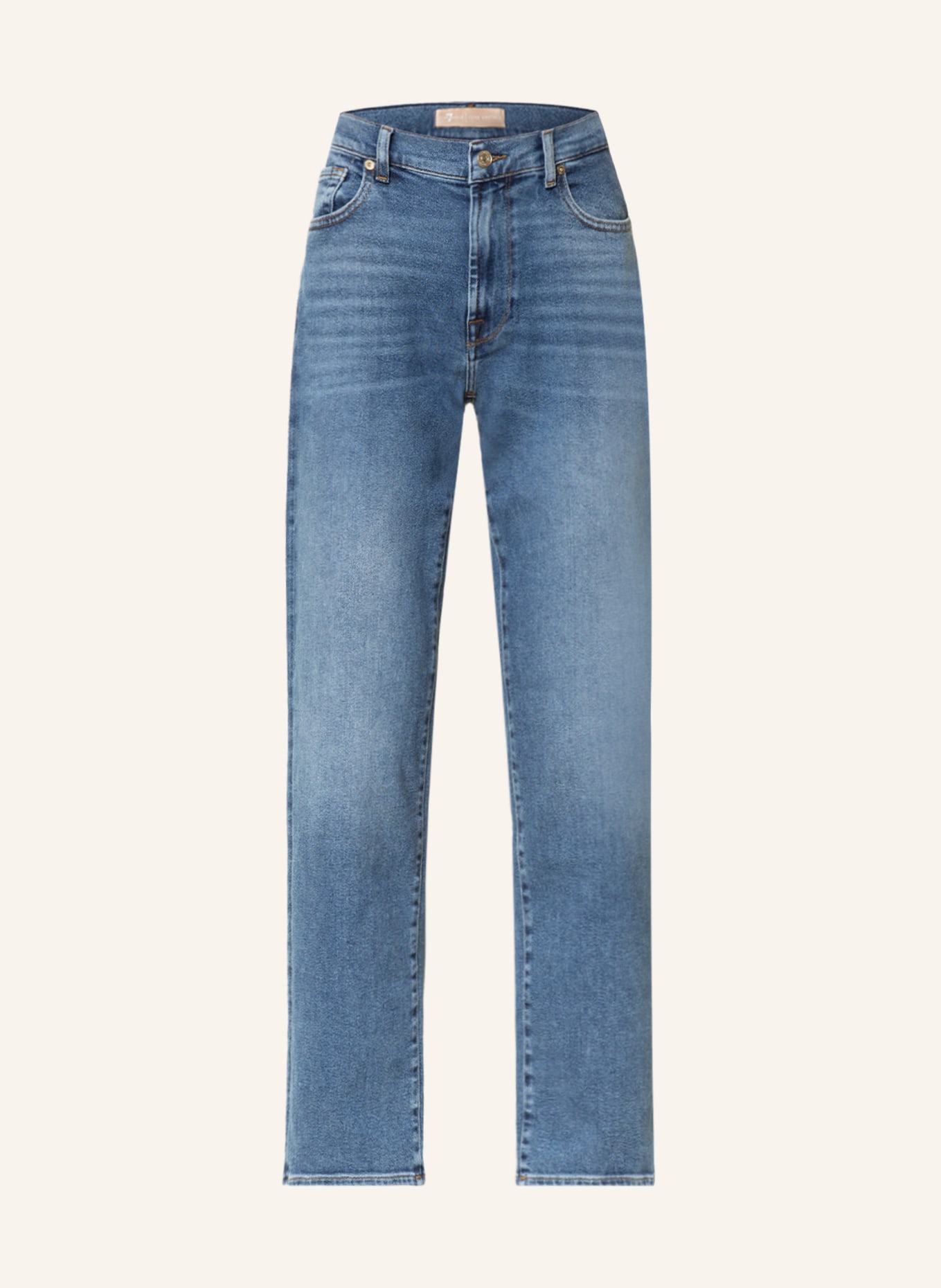 7 for all mankind Straight Jeans ELLIE, Farbe: XI MID BLUE (Bild 1)