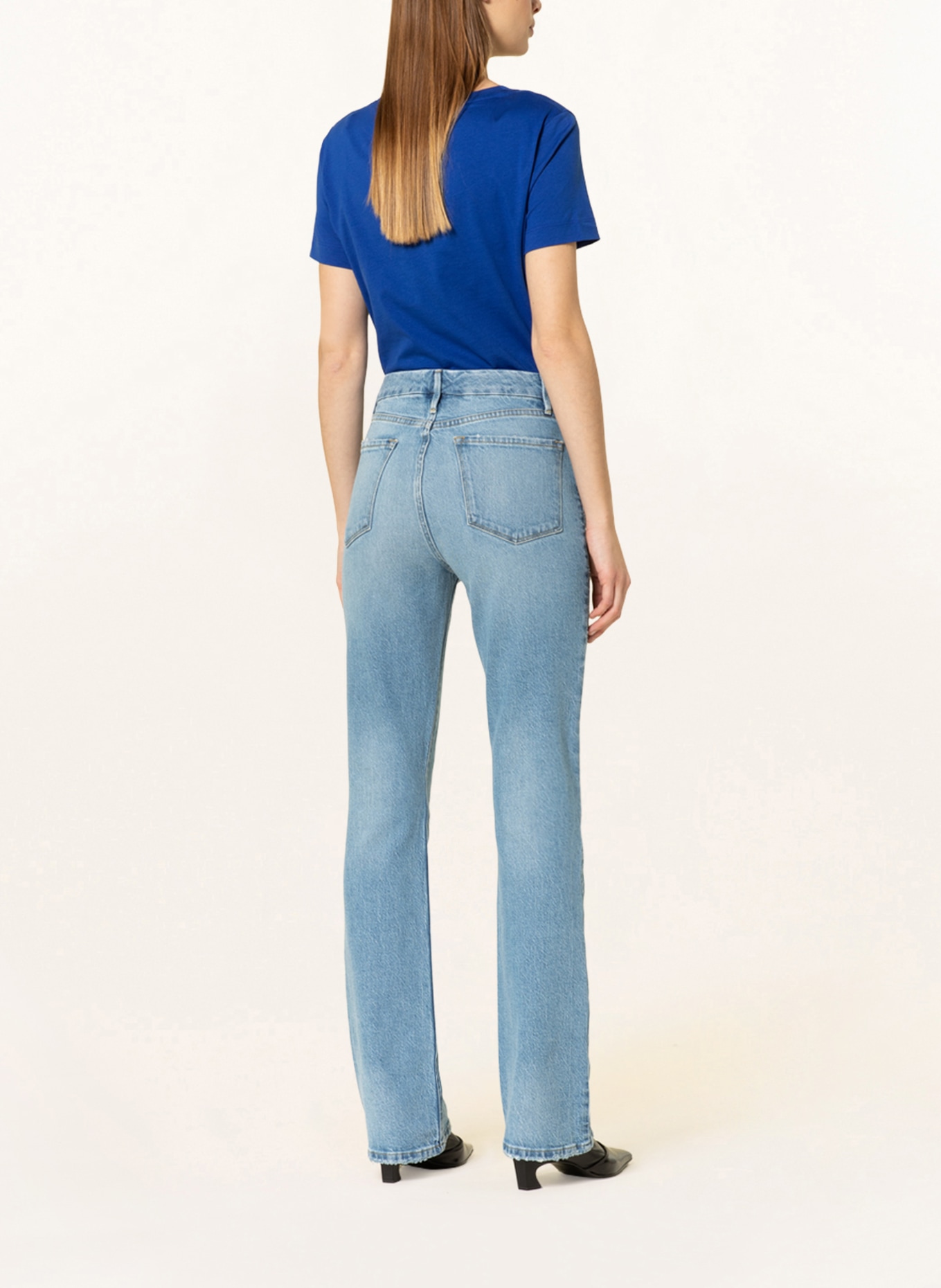 FRAME Flared Jeans LE SUPER HIGH MINI BOOT, Farbe: DMCO DEMACO (Bild 4)