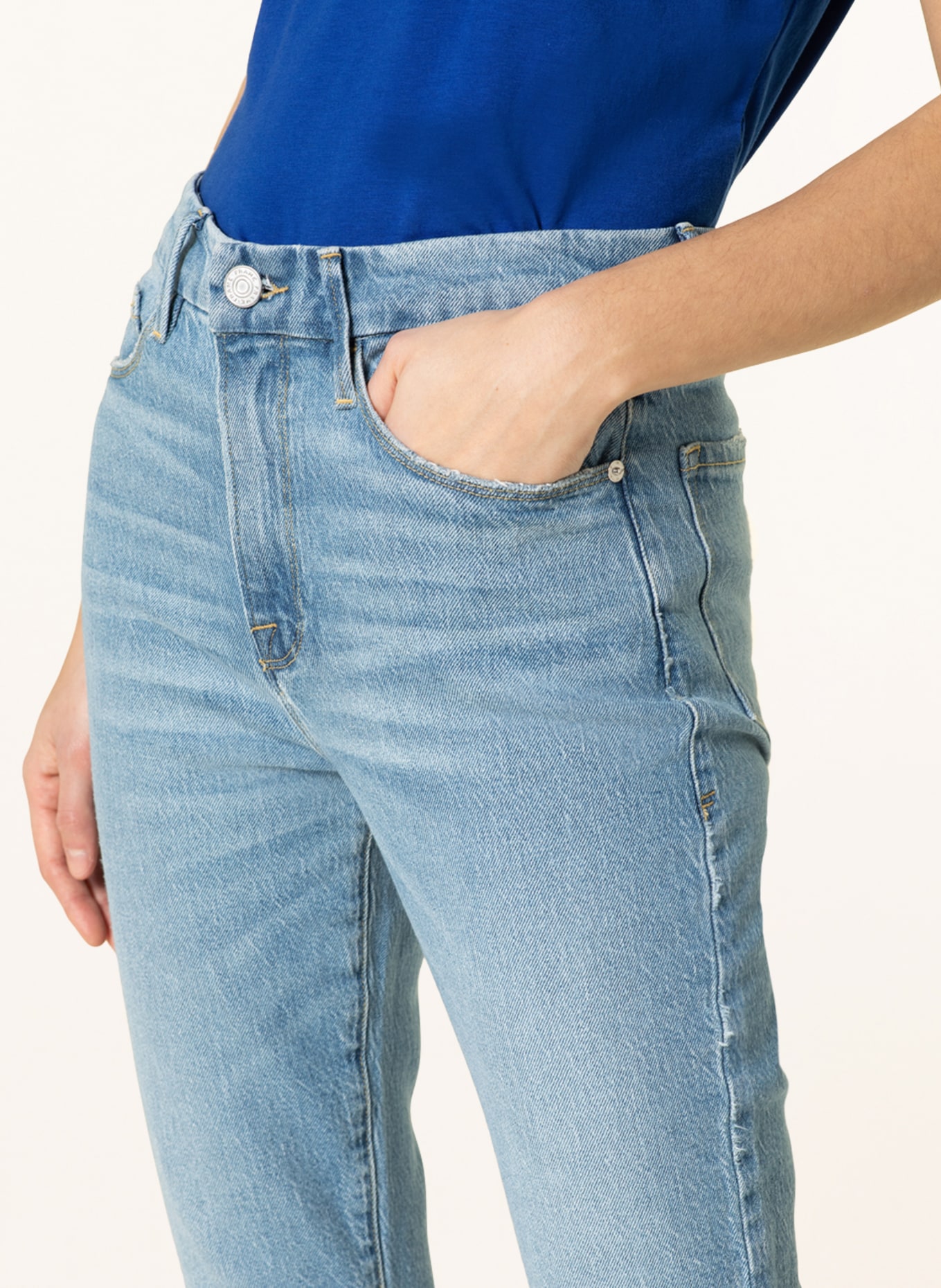 FRAME Flared Jeans LE SUPER HIGH MINI BOOT, Farbe: DMCO DEMACO (Bild 5)