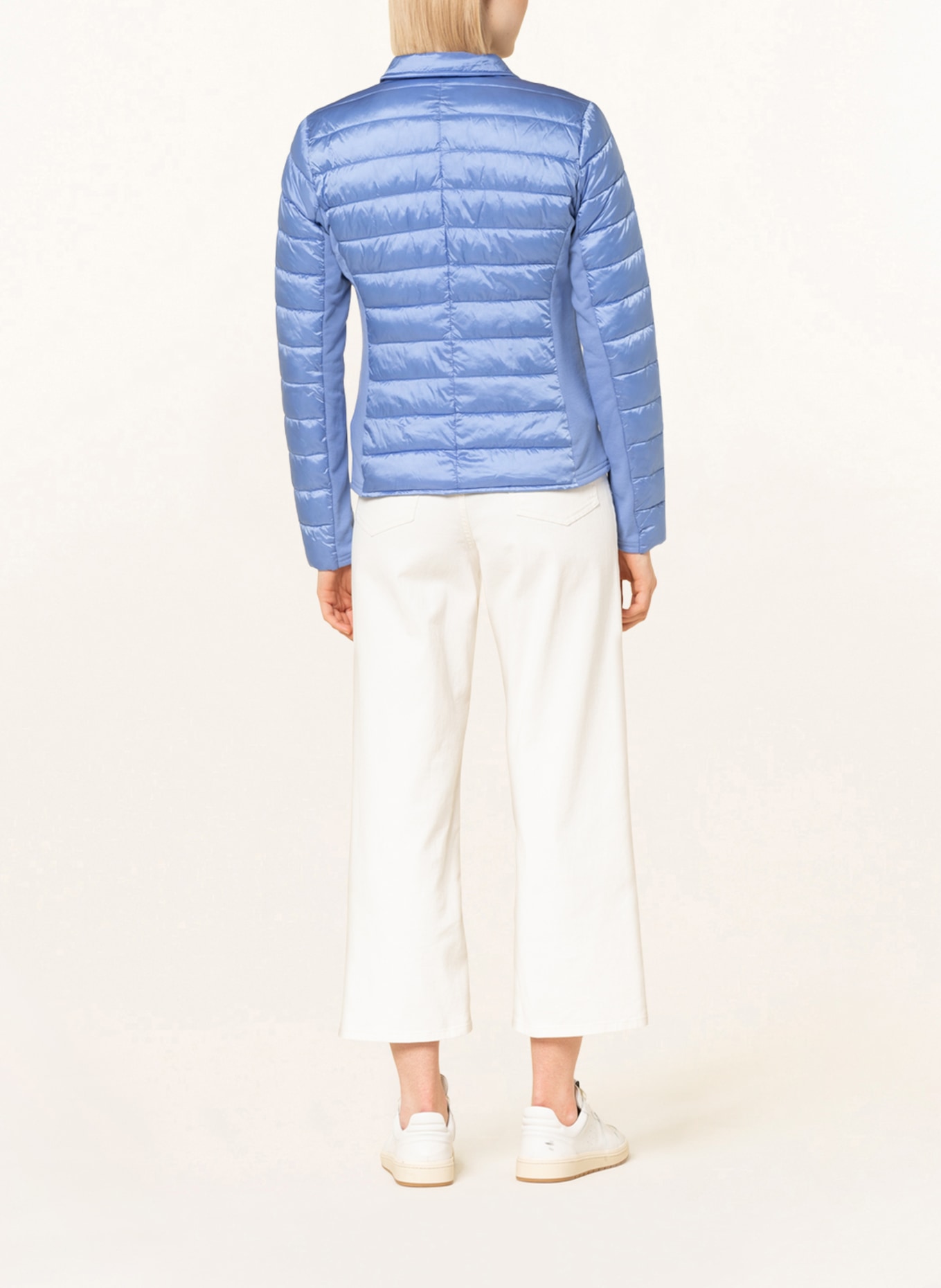 monari Quilted jacket in mixed materials, Color: LIGHT BLUE (Image 3)