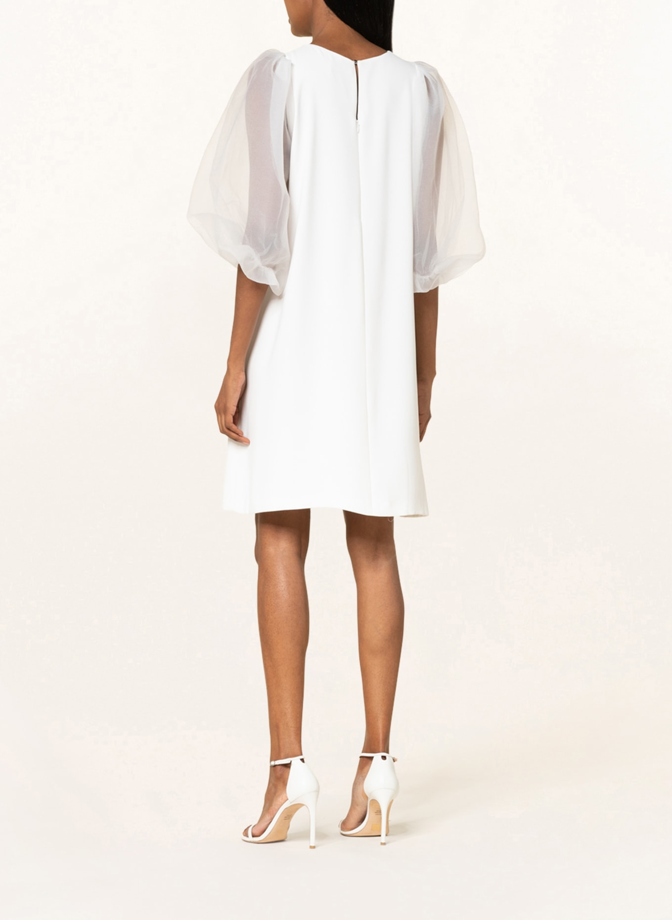 VM Vera Mont Cocktail dress with 3/4 sleeves, Color: WHITE (Image 3)
