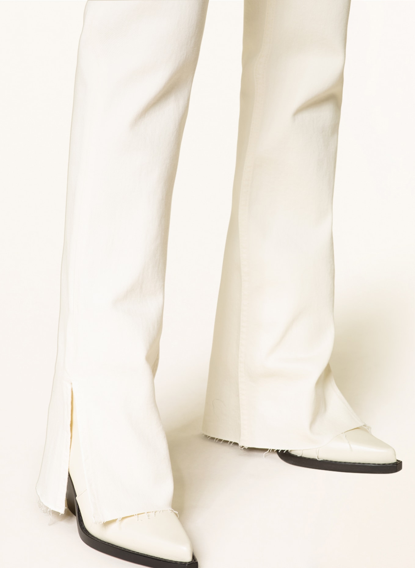 ANINE BING Jeansy bootcut ROXANNE , Kolor: WHITE WHITE (Obrazek 5)