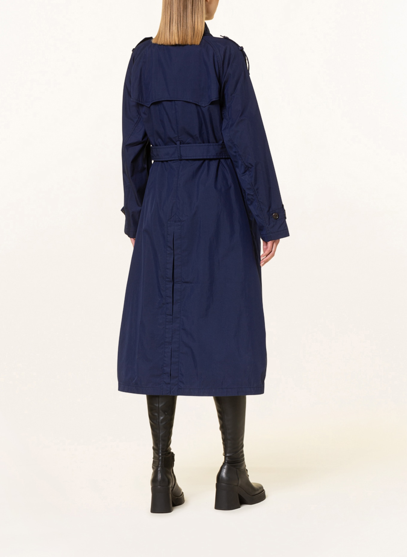 LAUREN RALPH LAUREN Trench coat, Color: DARK BLUE (Image 3)