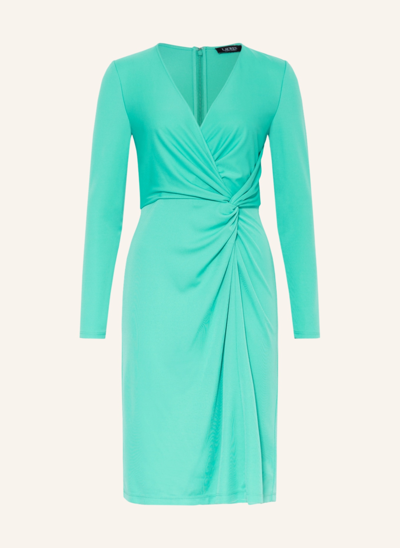LAUREN RALPH LAUREN Dress in wrap look, Color: MINT (Image 1)
