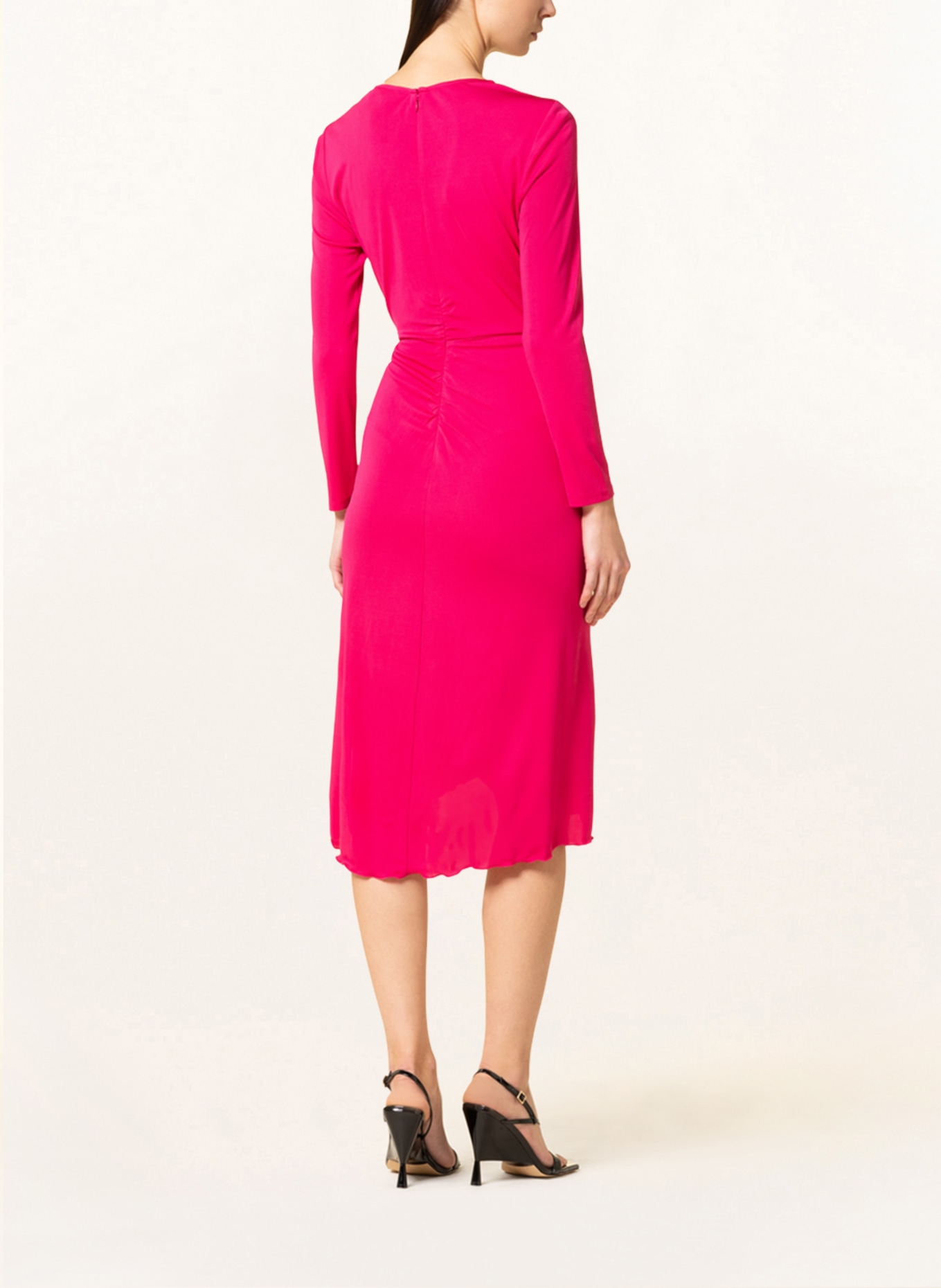 DIANE VON FURSTENBERG Dress ARADIA in wrap look , Color: PINK (Image 3)