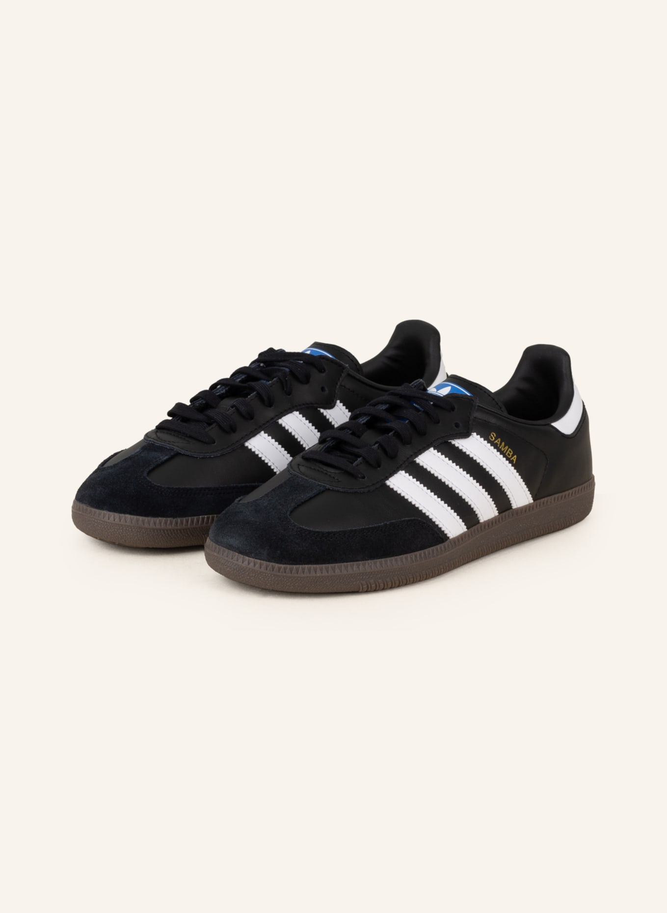 adidas Originals Sneakers SAMBA, Color: BLACK/ WHITE (Image 1)