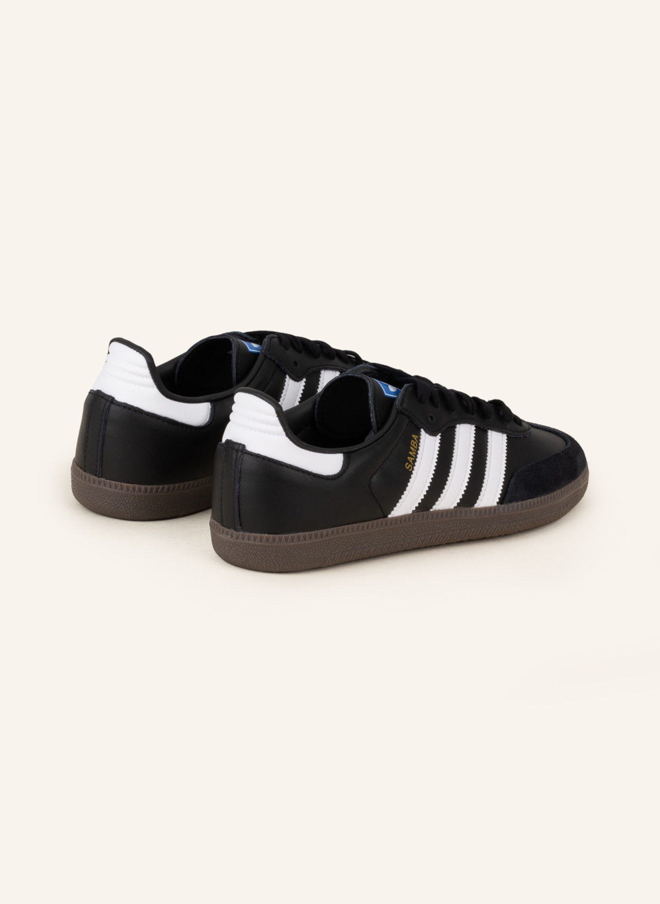 adidas Originals Sneaker SAMBA, Farbe: SCHWARZ/ WEISS (Bild 2)