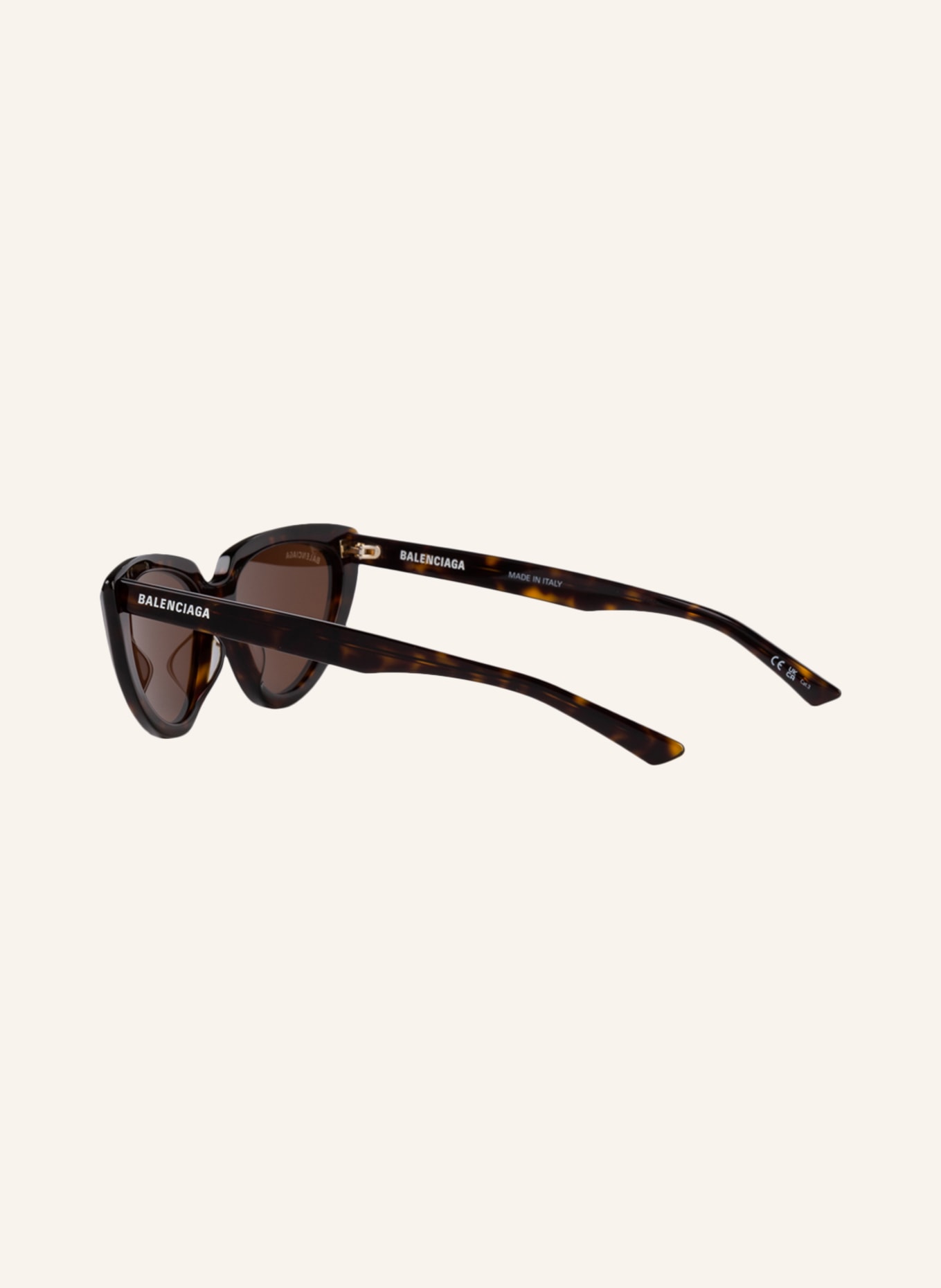 BALENCIAGA Sunglasses BB0182S, Color: 1800D1 - HAVANA/ BROWN (Image 4)