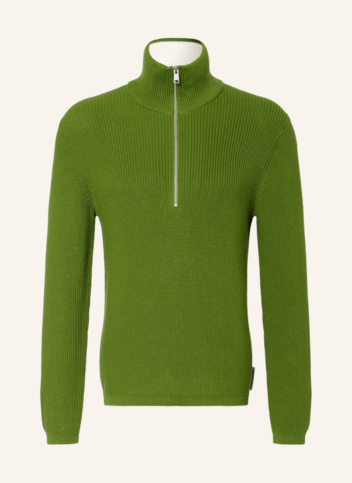 Marc O'Polo Half-zip sweater, Color: GREEN (Image 1)