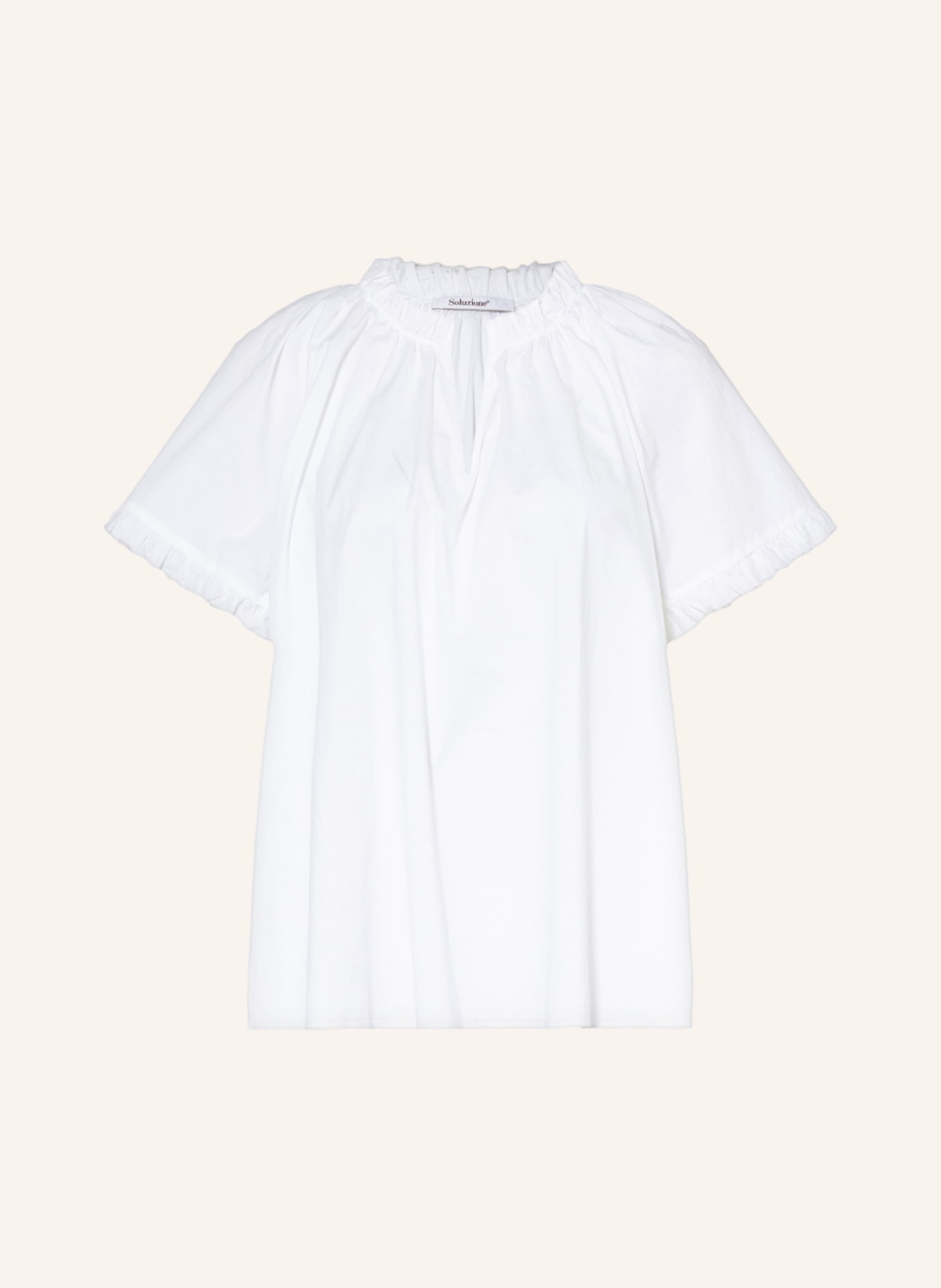 Soluzione Shirt blouse , Color: WHITE (Image 1)