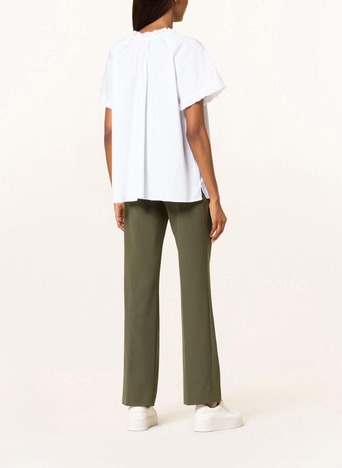 Soluzione Shirt blouse , Color: WHITE (Image 3)