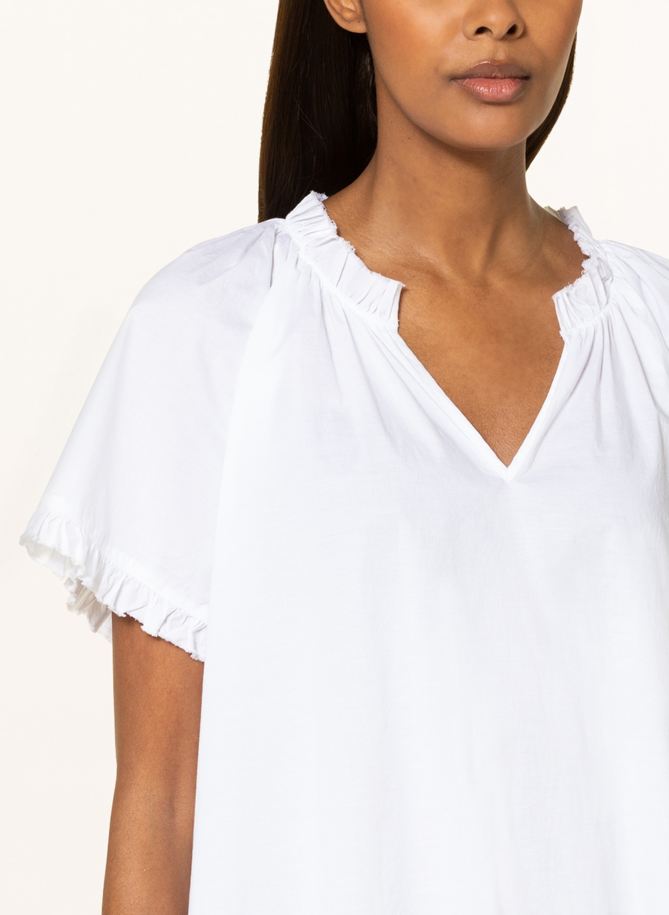 Soluzione Shirt blouse , Color: WHITE (Image 4)