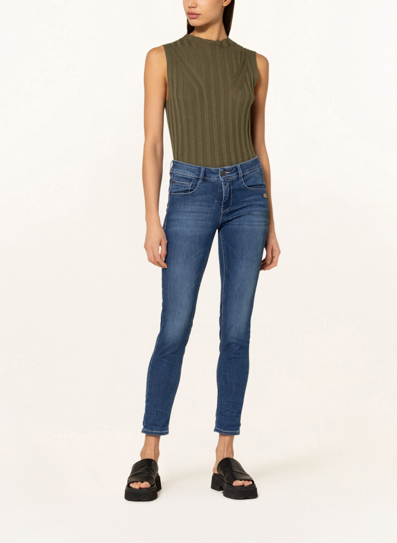 GANG Jeans AMELIE, Color: 7672 no square midwash (Image 2)