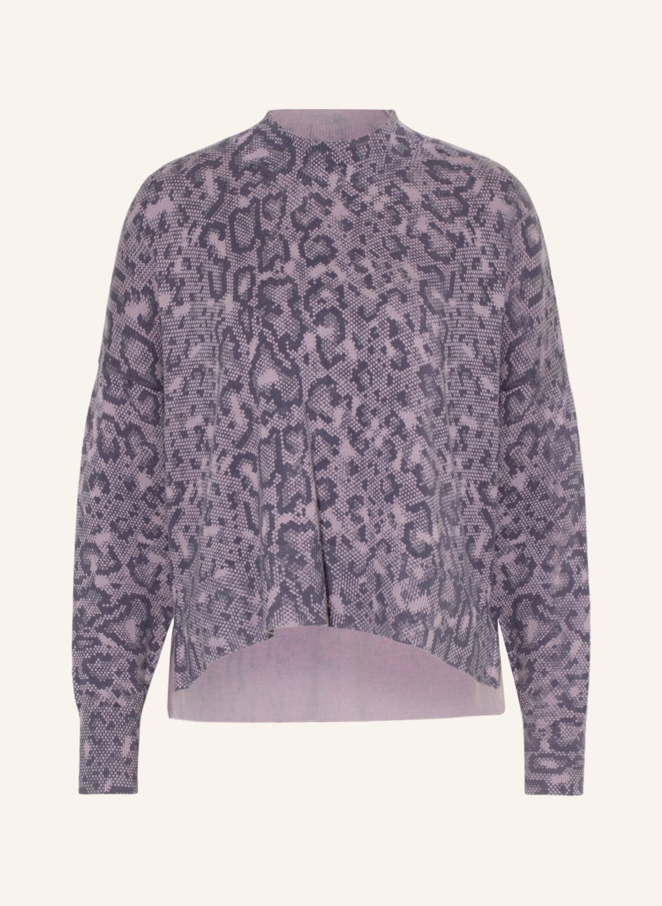 Barbour sweater purple 2025
