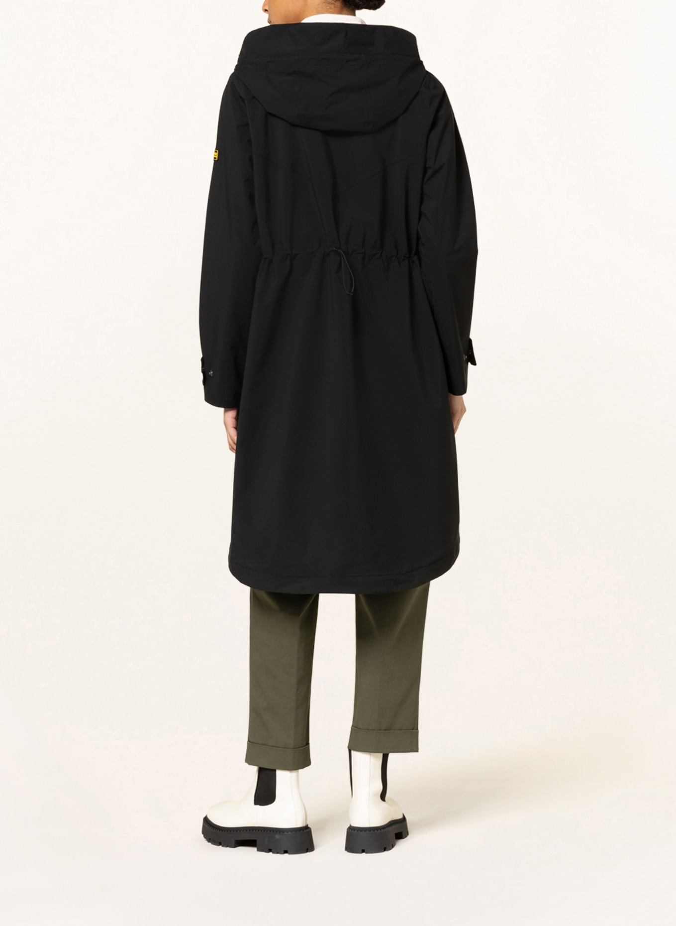 BARBOUR INTERNATIONAL Raincoat WHITLOCK, Color: BLACK (Image 3)